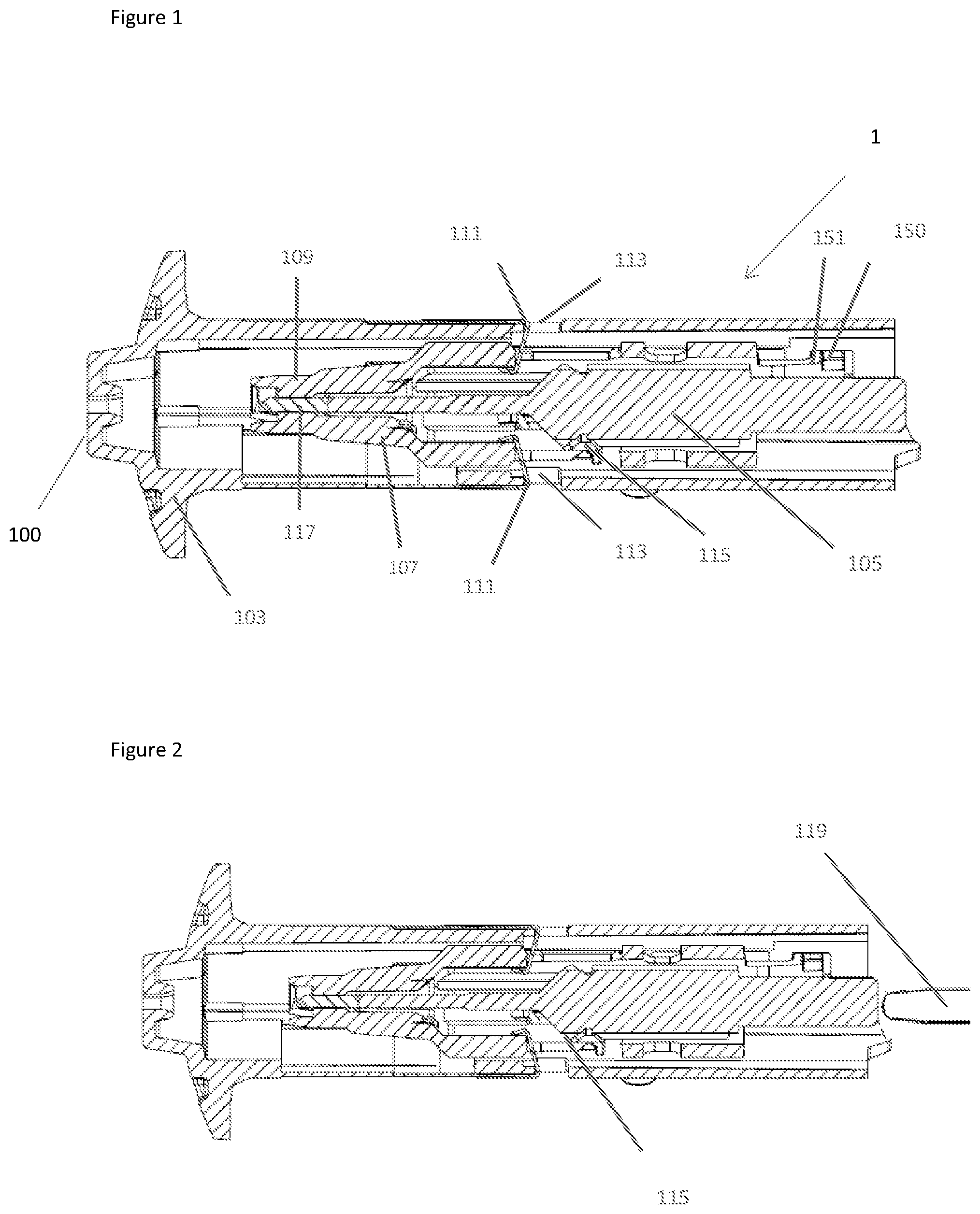 Patent US12564708 Figure 1 – Single-use cassette assembly