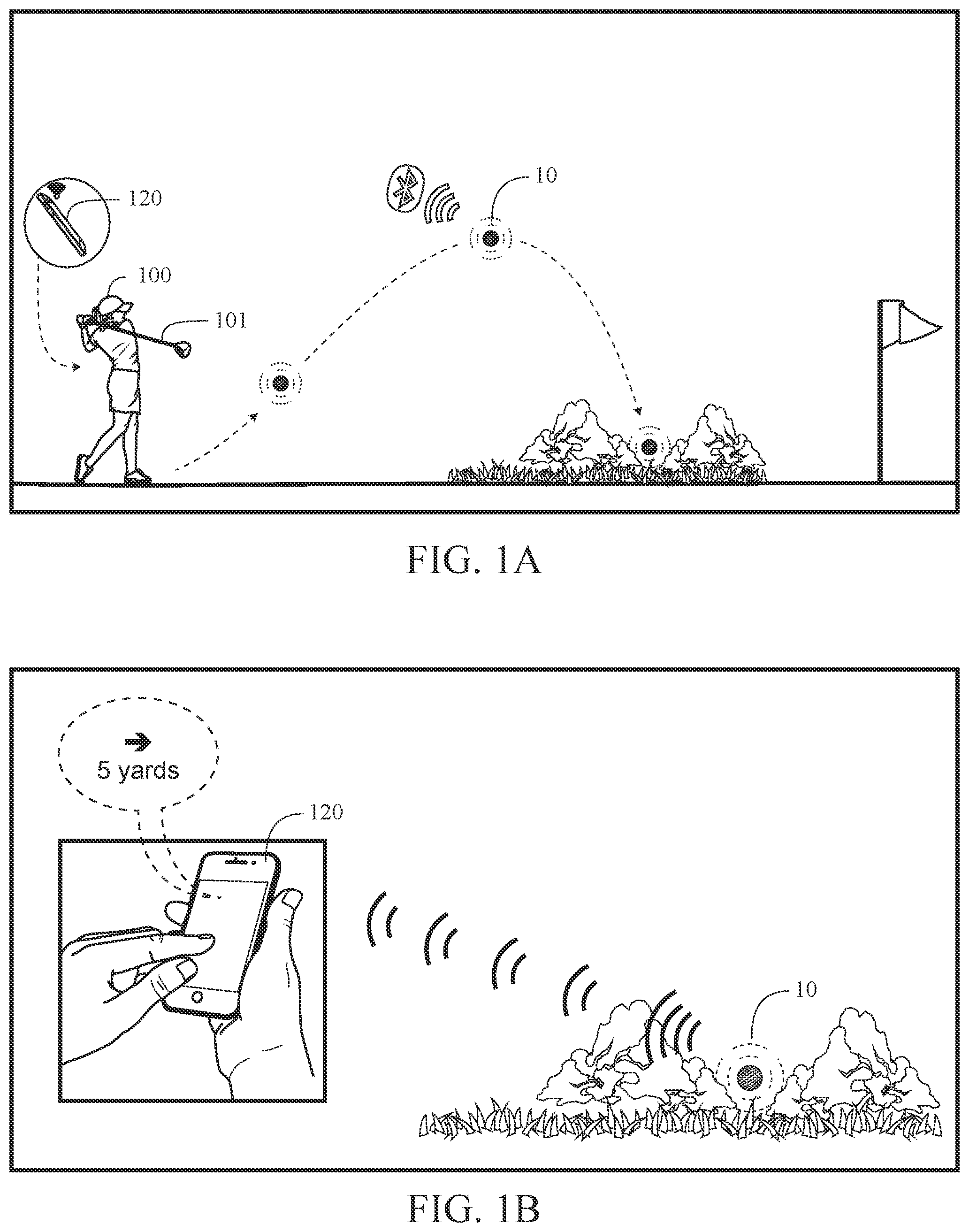 Patent US12564768 — Golf ball with electrical components — Figure 1