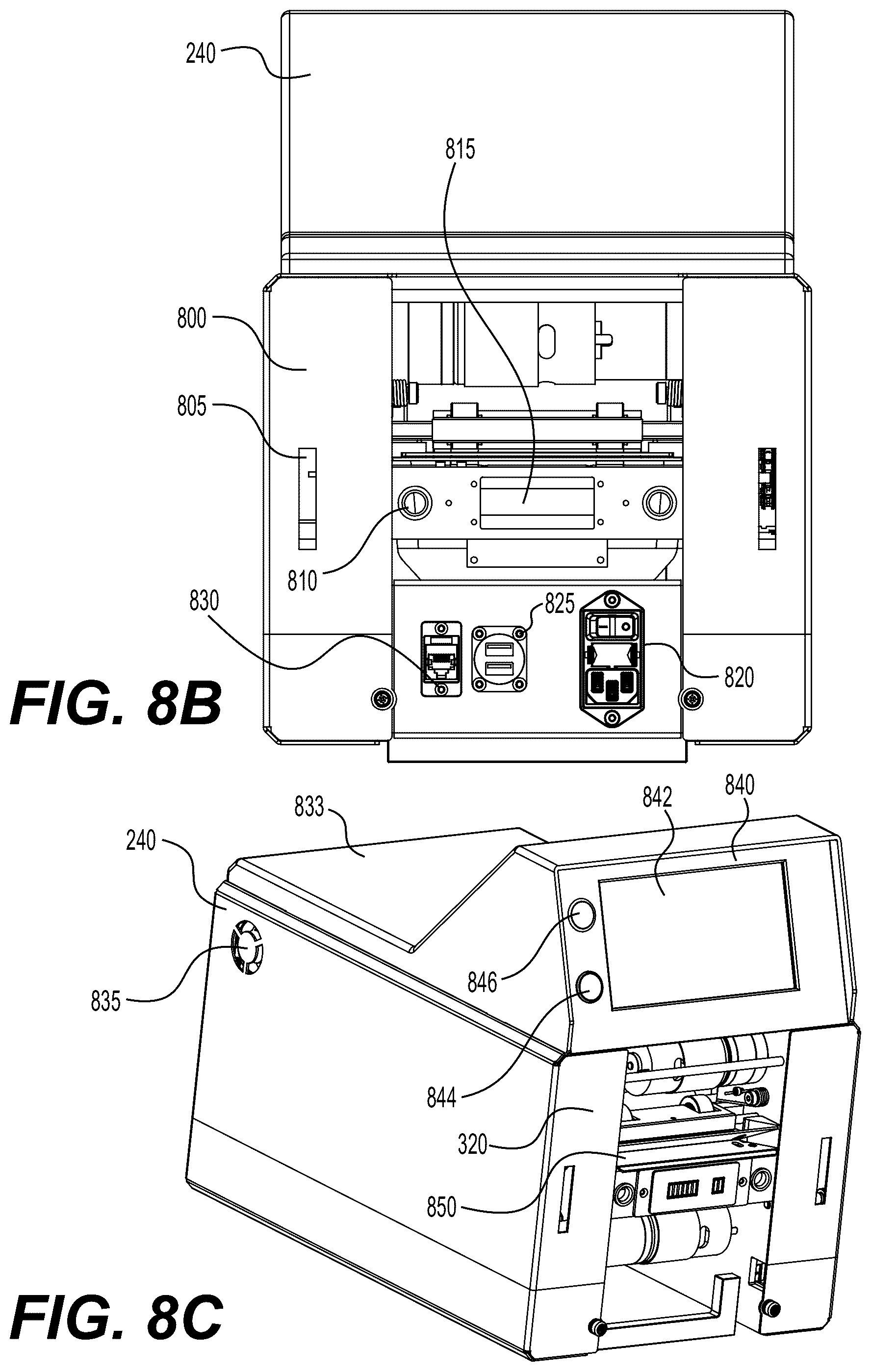 Patent US12564781 Figure 10 – Vacuum manifold for a roller scraper system