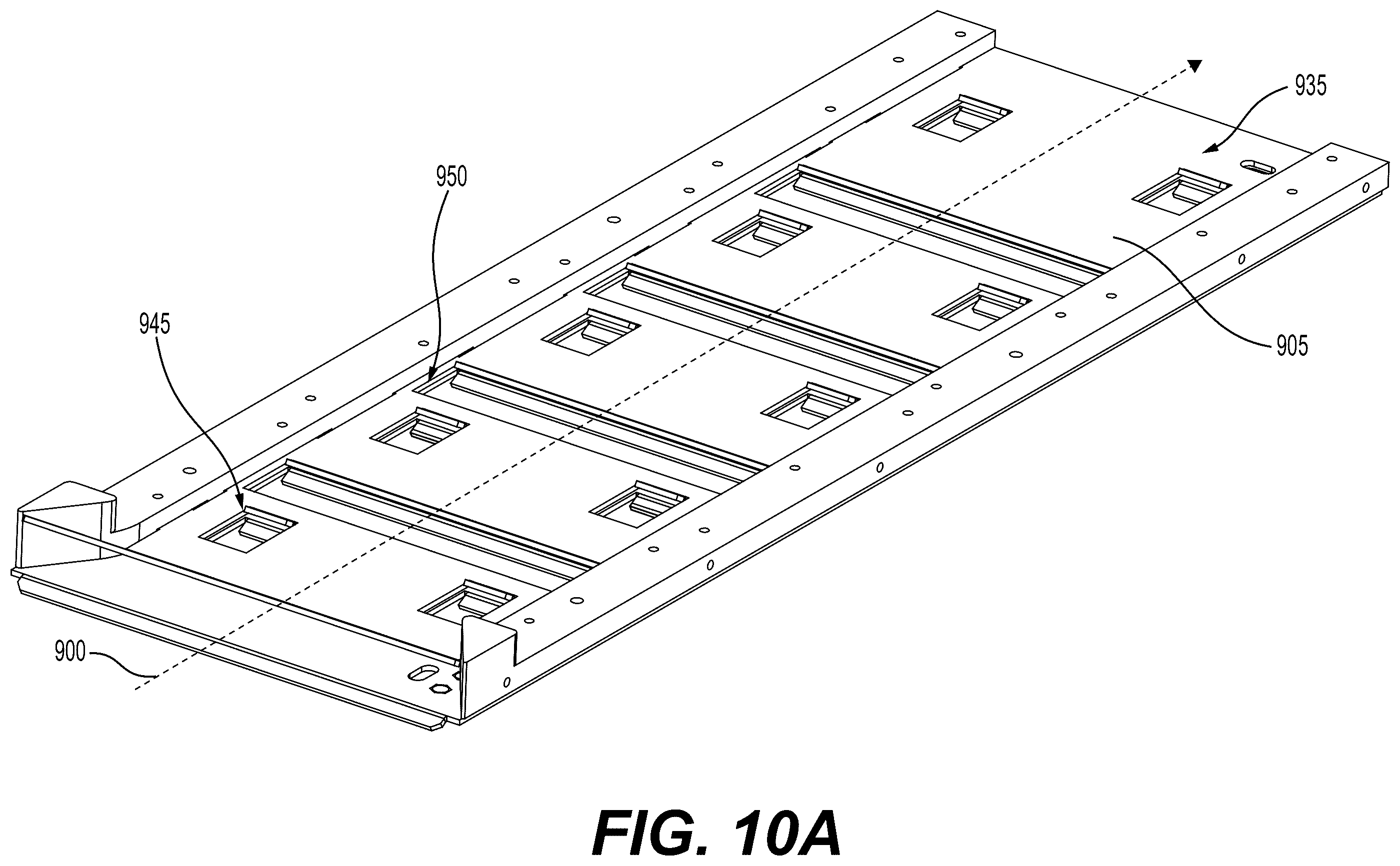 Patent US12564781 Figure 15 – Vacuum manifold for a roller scraper system