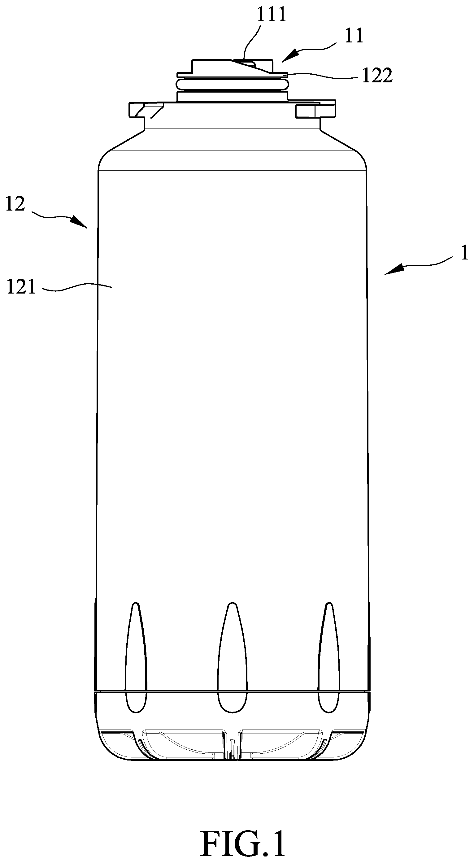 Patent US12564800 — Backflow-preventing filter module — Figure 1