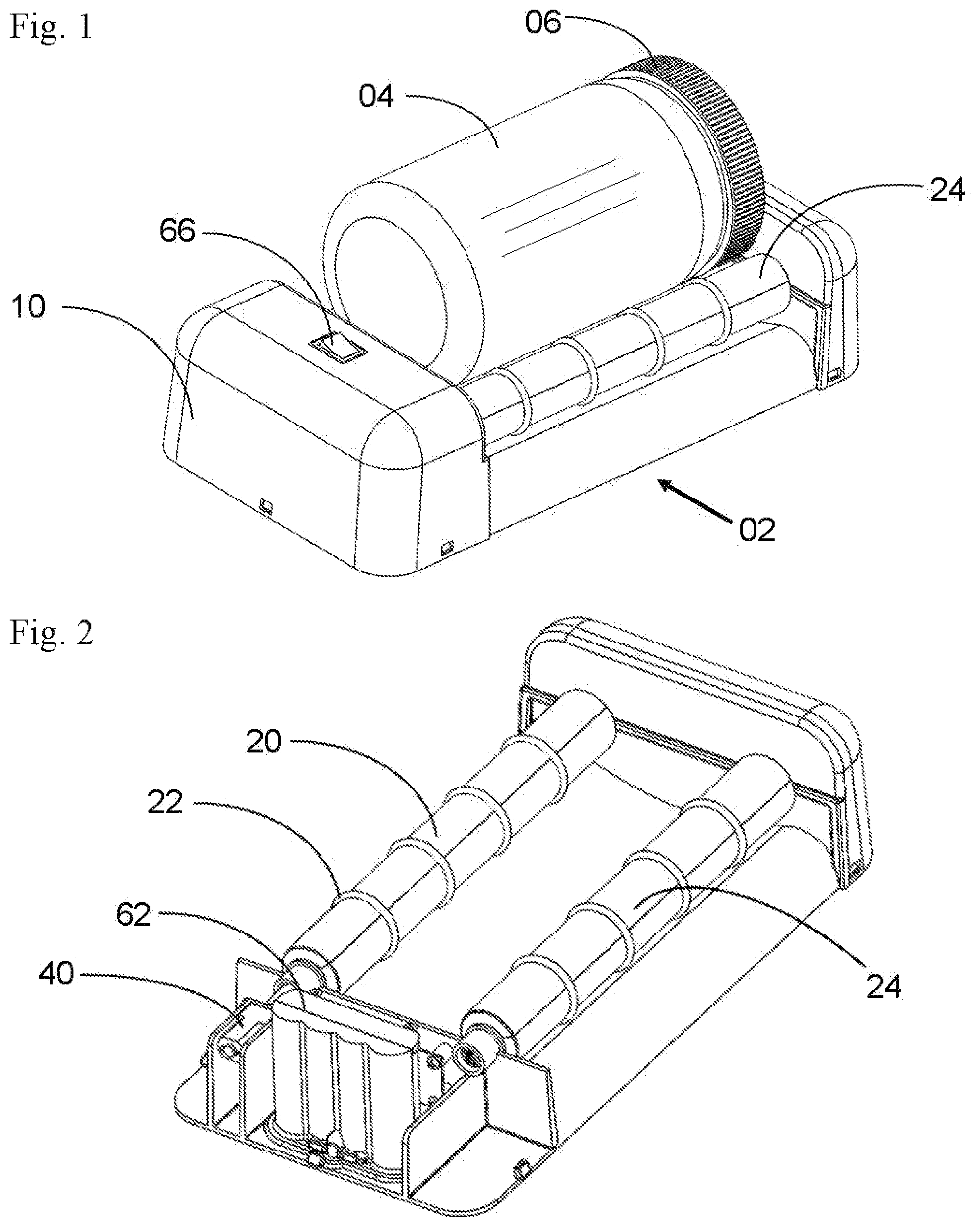Patent US12564819 Figure 1 – Automatic food spread mixer