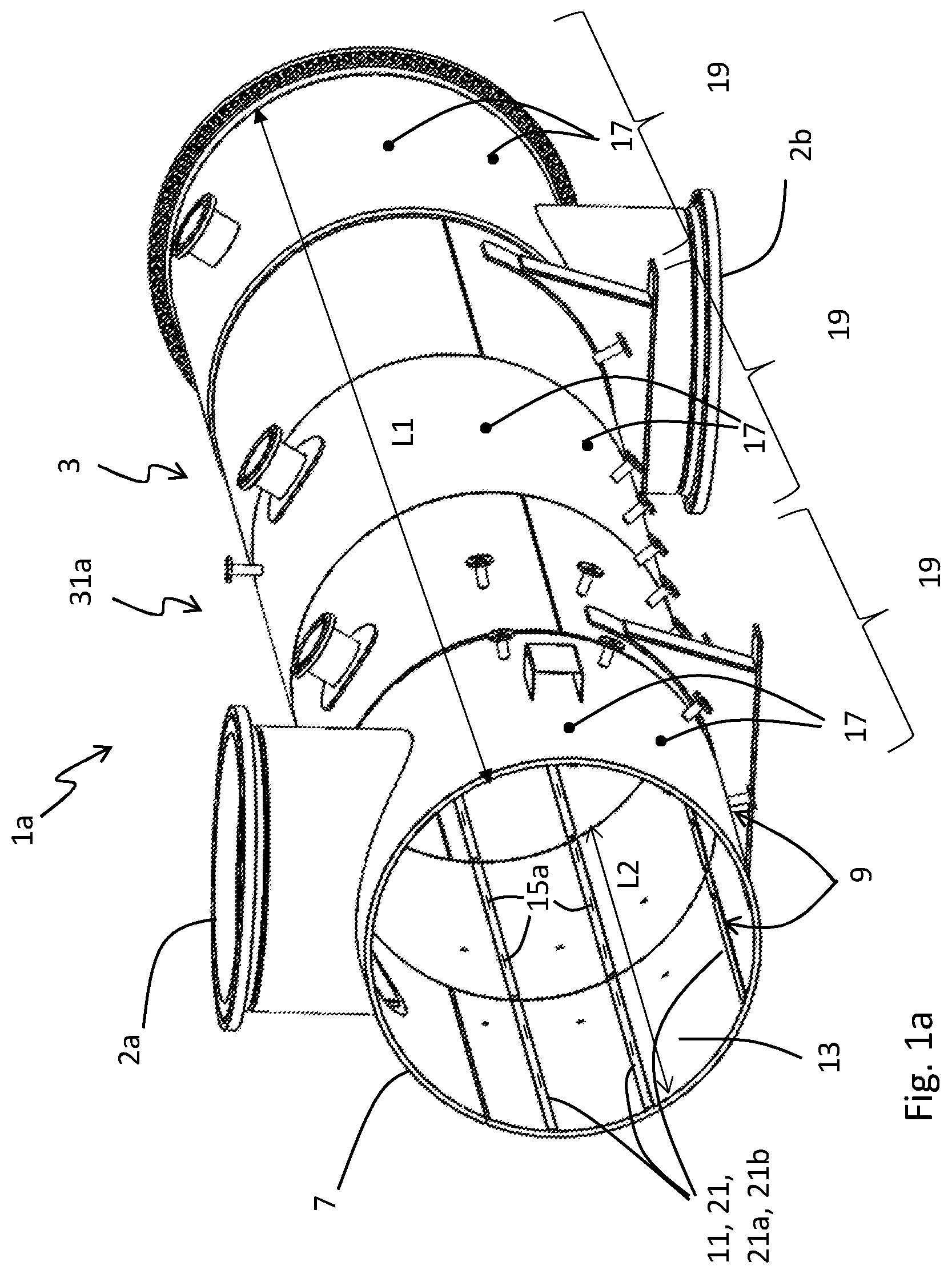 Patent US12564824 — Pre-hydrolysis pressure vessel system comprising a cleaning arrangement — Figure 1