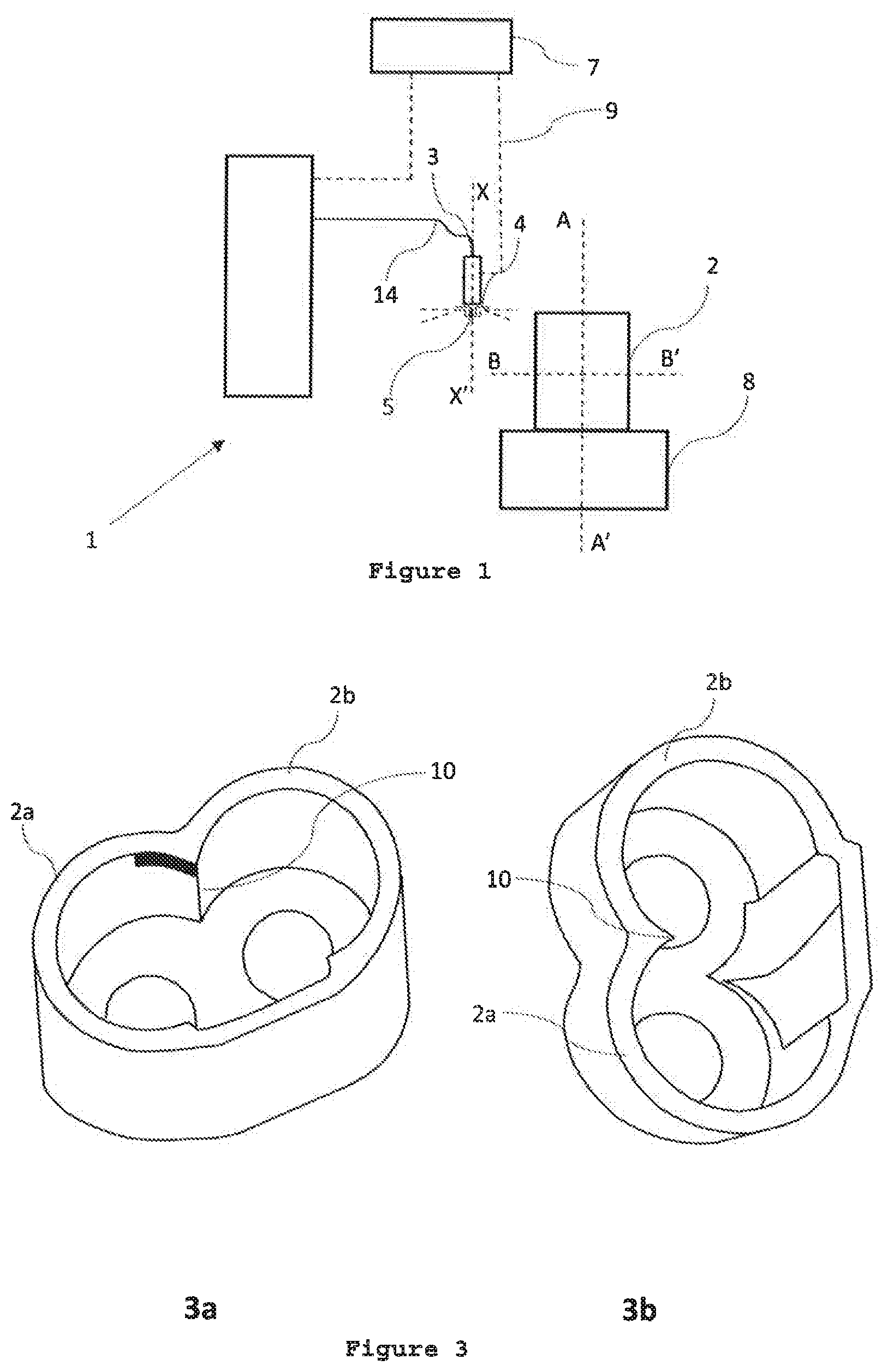 Patent US12564854 — Device for painting a compressor or vacuum pump housing and method applied — Figure 1
