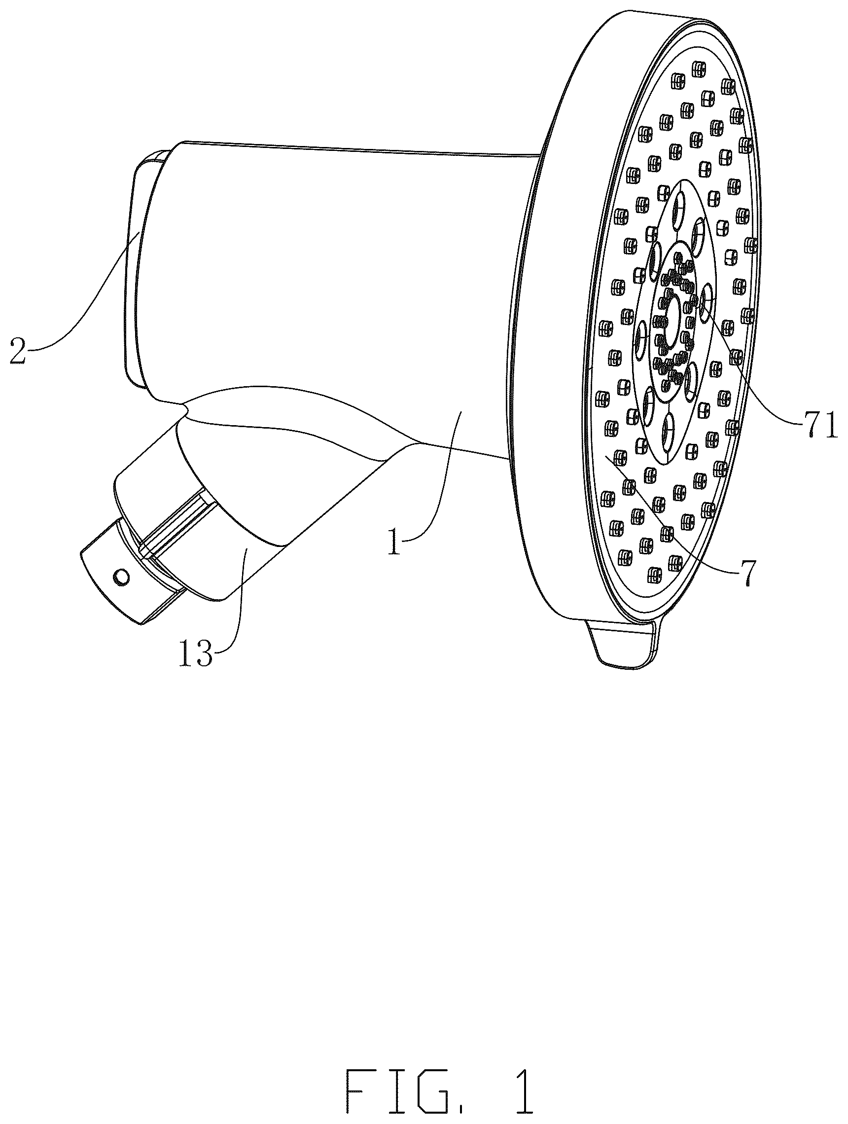 Patent US12564856 Figure 1 – Spray head