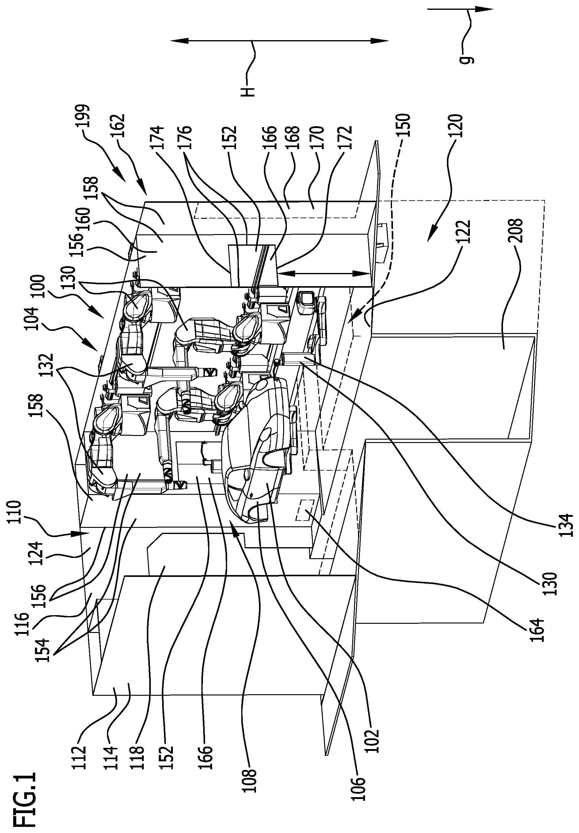 Patent US12564858 Figure 1 – Treatment system and treatment method