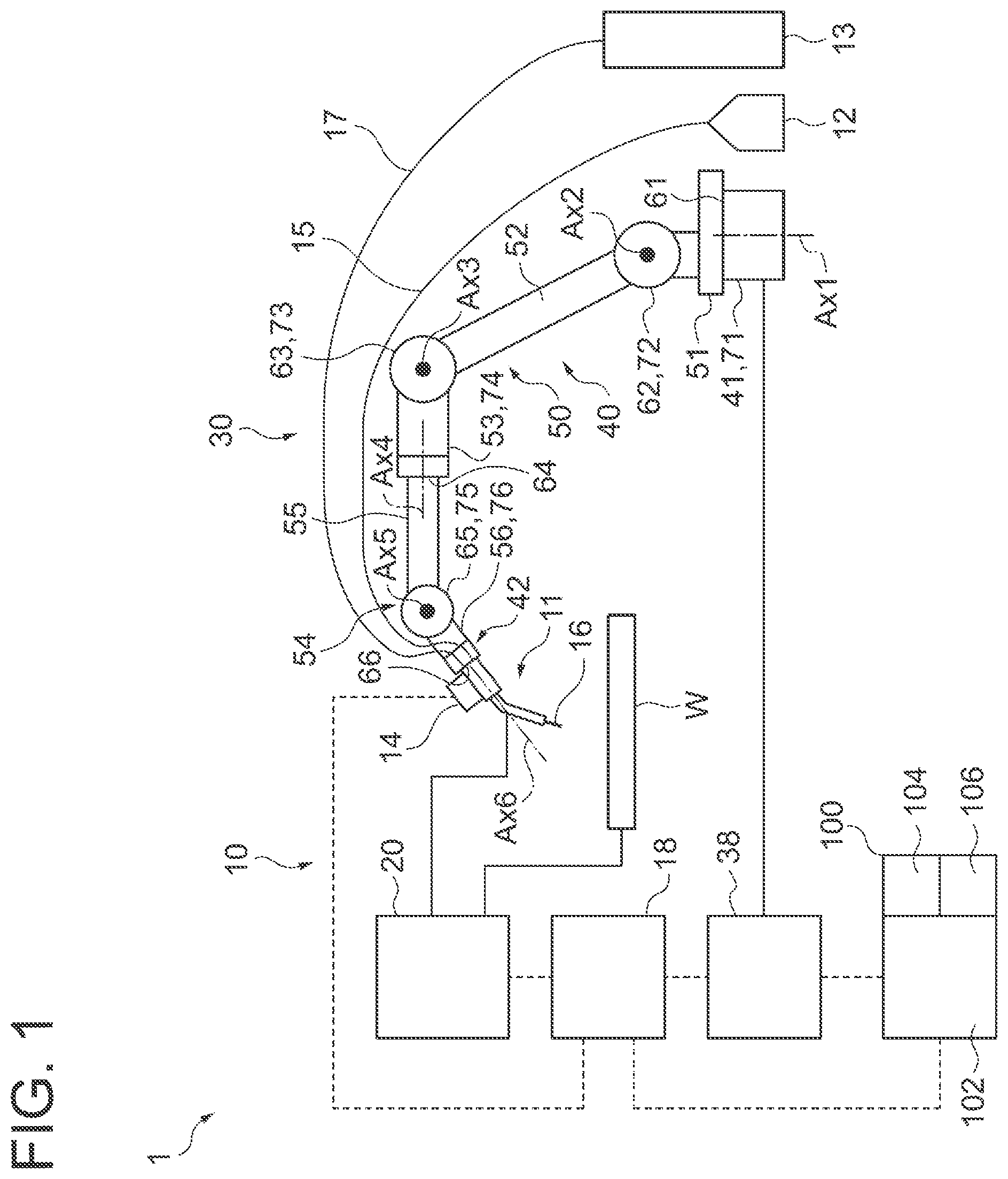 Patent US12564906 — Welding system, method for evaluating welding quality, and method for manufacturing welding product — Figure 1
