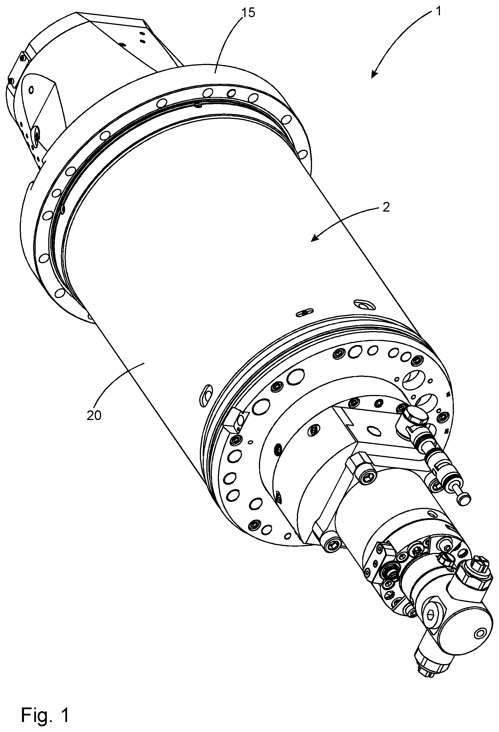 Patent US12564909 — Motor spindle — Figure 1