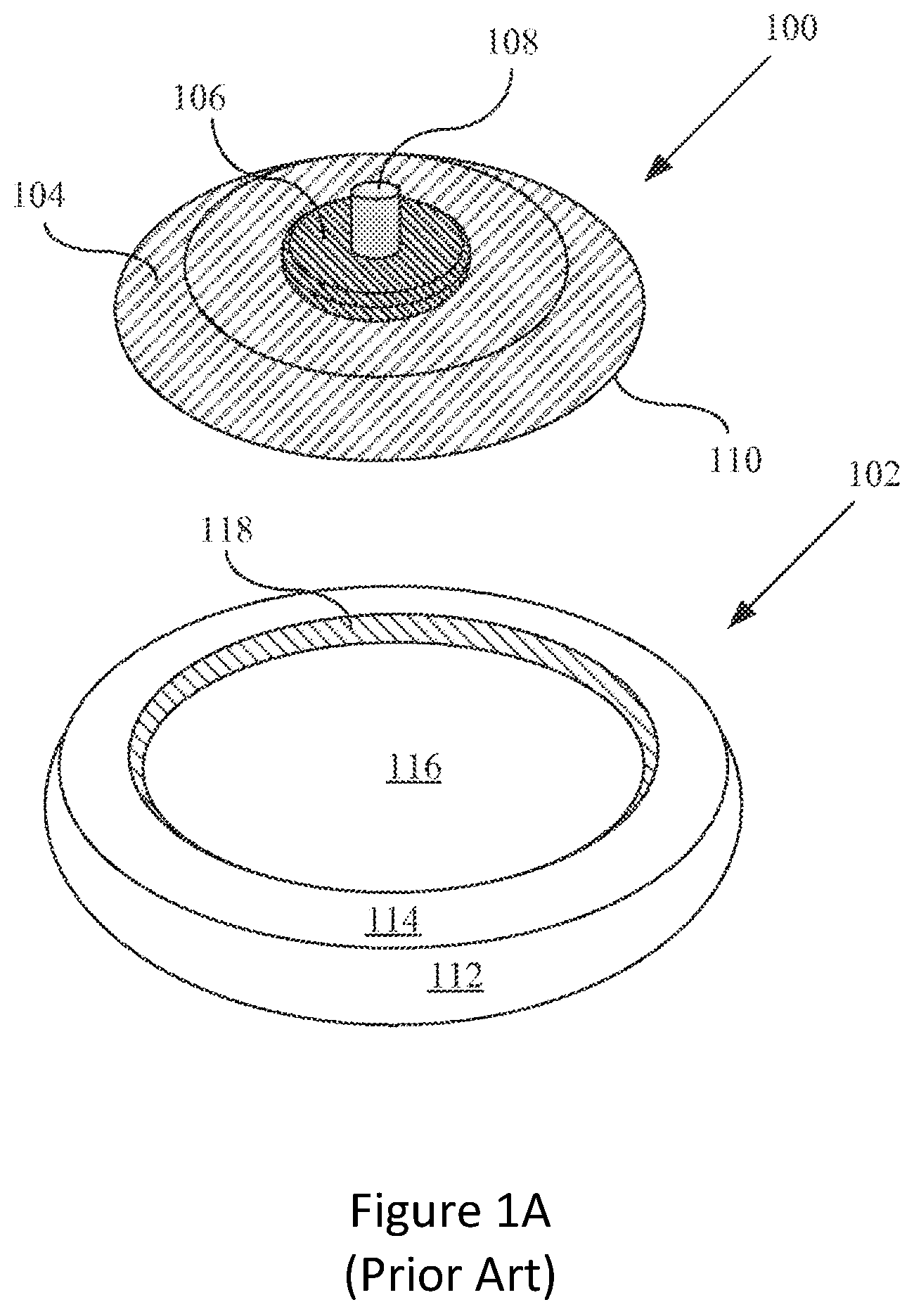 Patent US12564917 — Buffing pad — Figure 1
