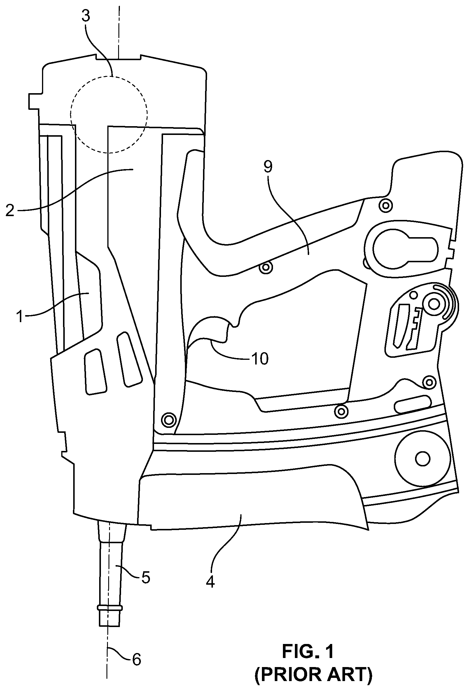 Patent US12564924 — Fastener driving tool — Figure 1