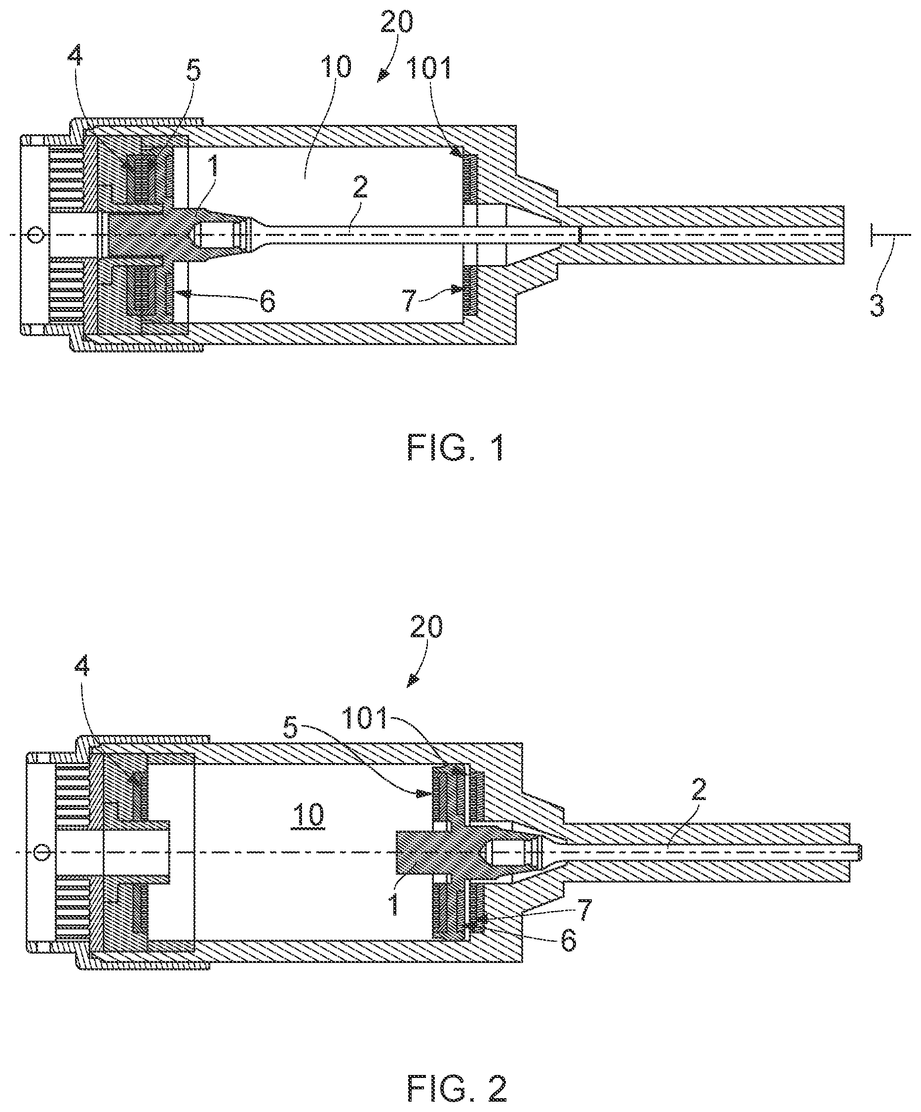 Patent US12564927 — Electroportable device — Figure 1