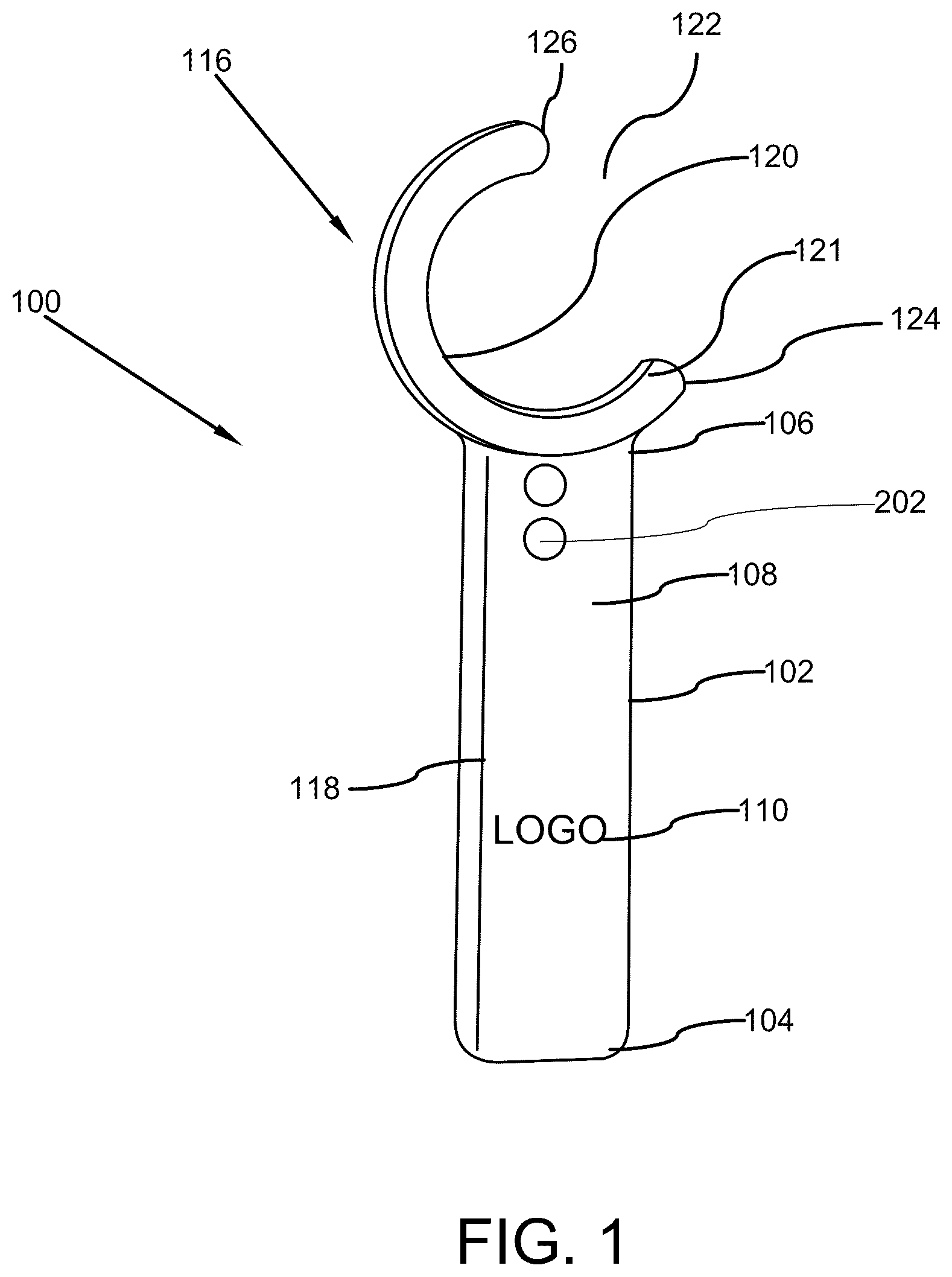 Patent US12564935 — Cordless driver holder device — Figure 1
