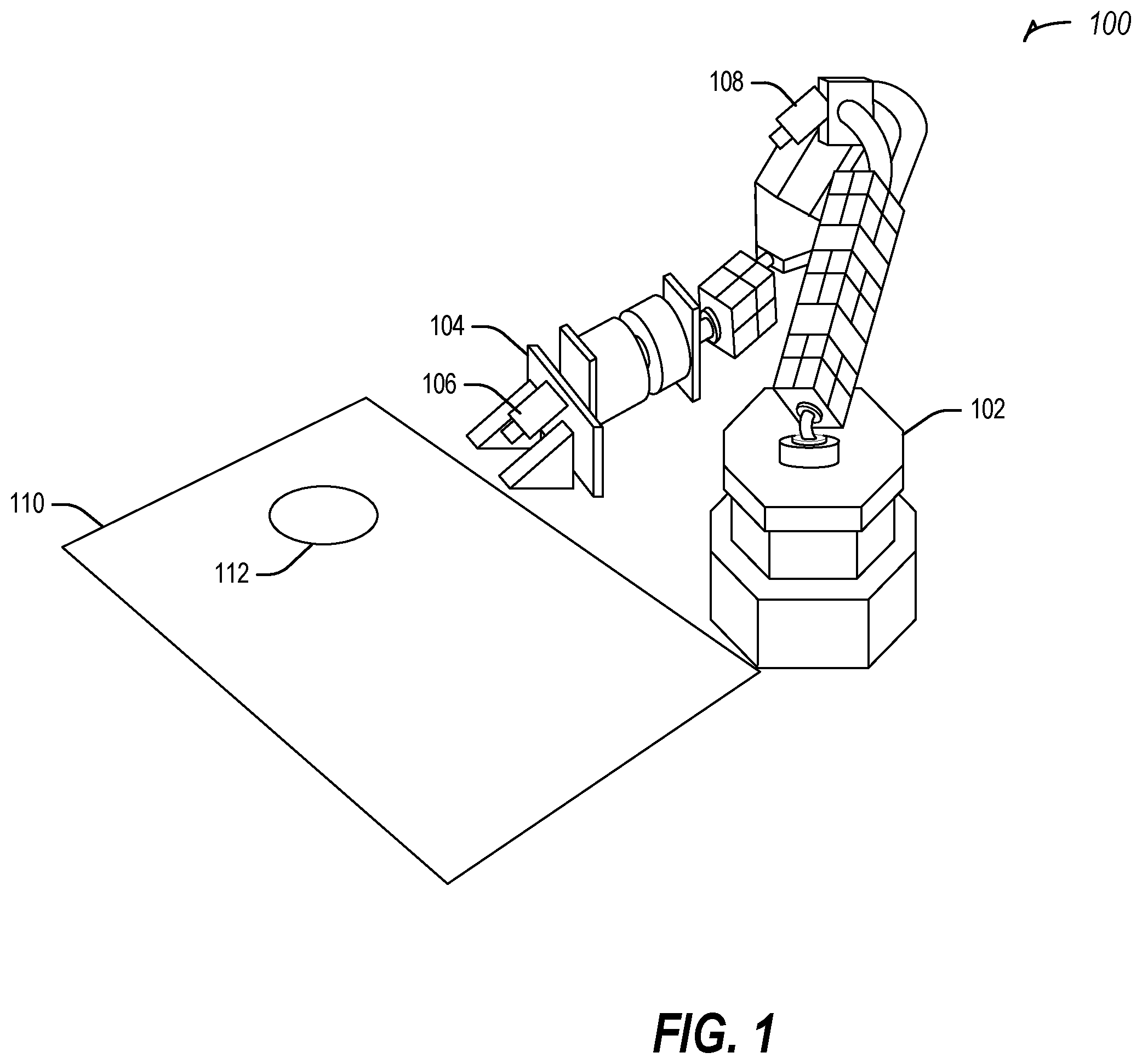 Patent US12564965 — Camera and end-effector planning for visual servoing — Figure 1