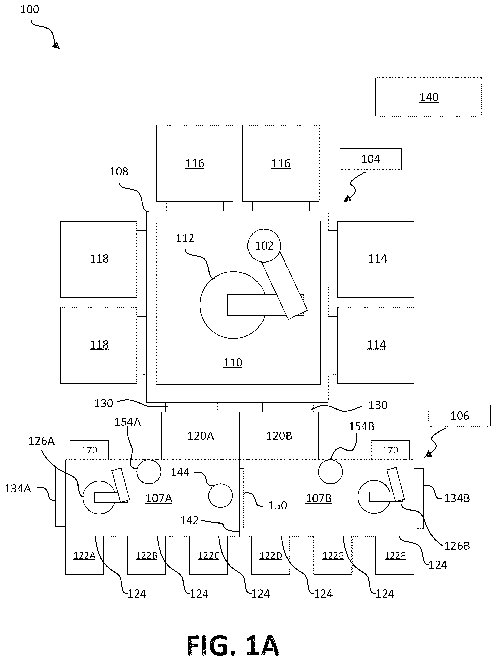 Patent US12564974 — Factory interface with redundancy — Figure 1