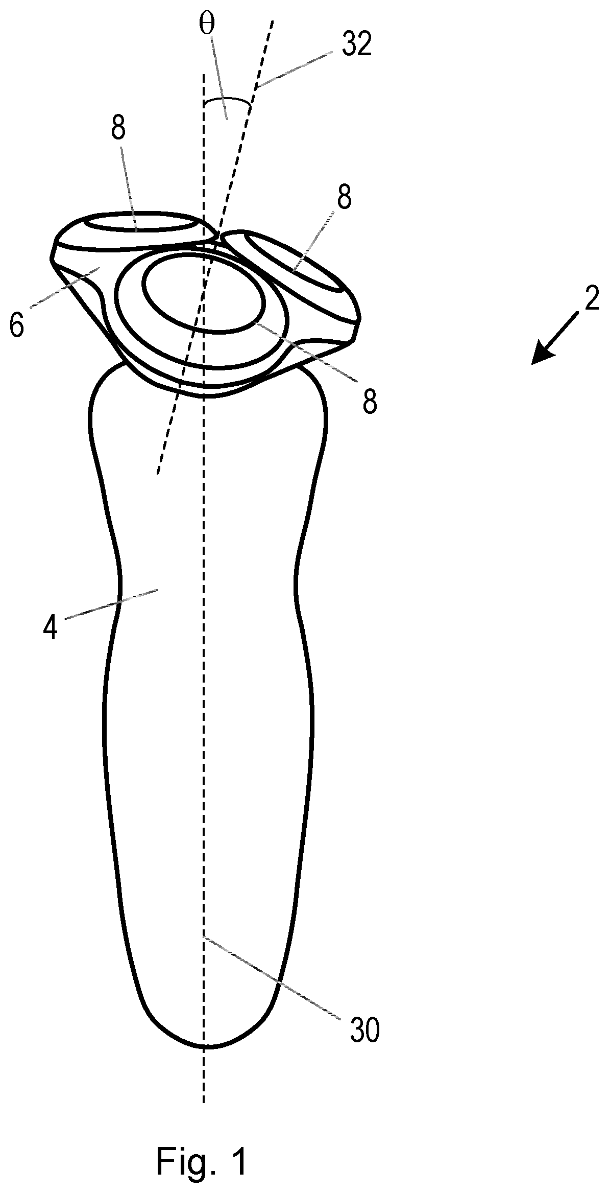Patent US12564975 — Determining a device location on a body part — Figure 1