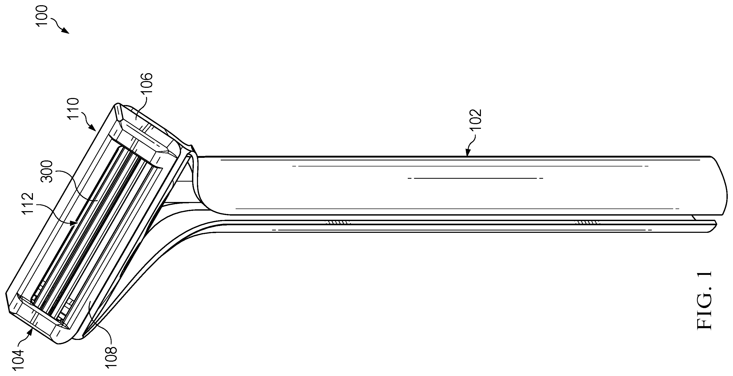 Patent US12564977 — Razor blade — Figure 1