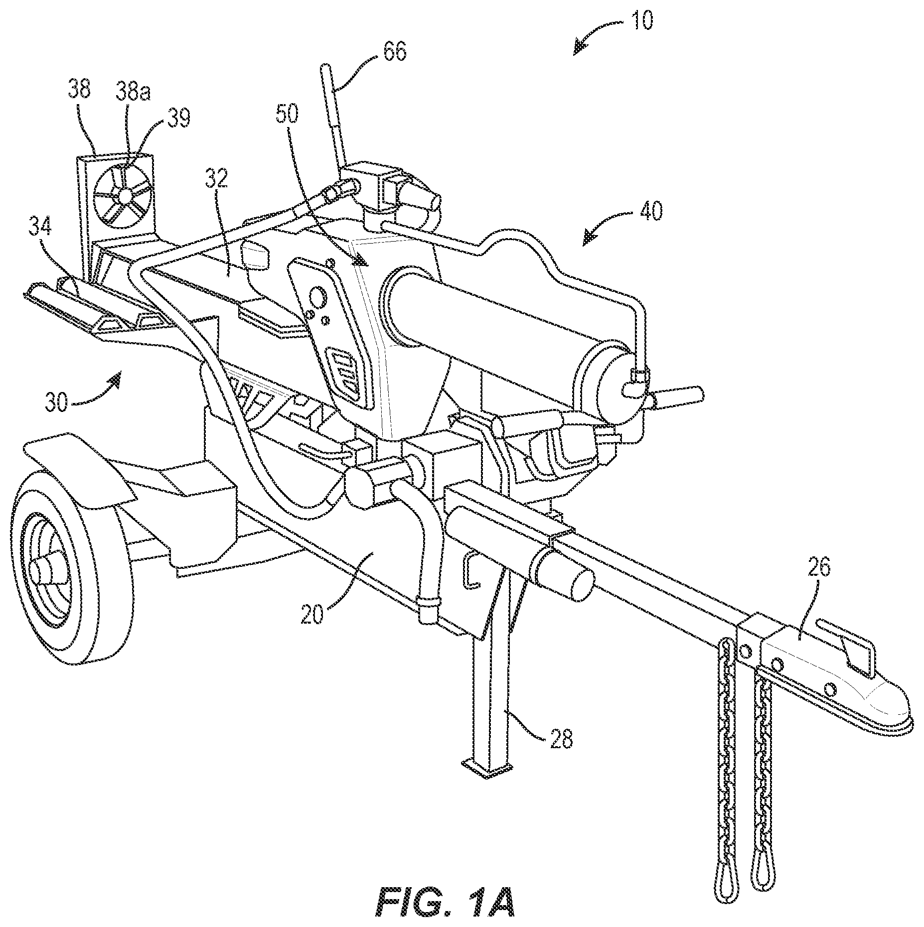 Patent US12564981 — Log splitter — Figure 1