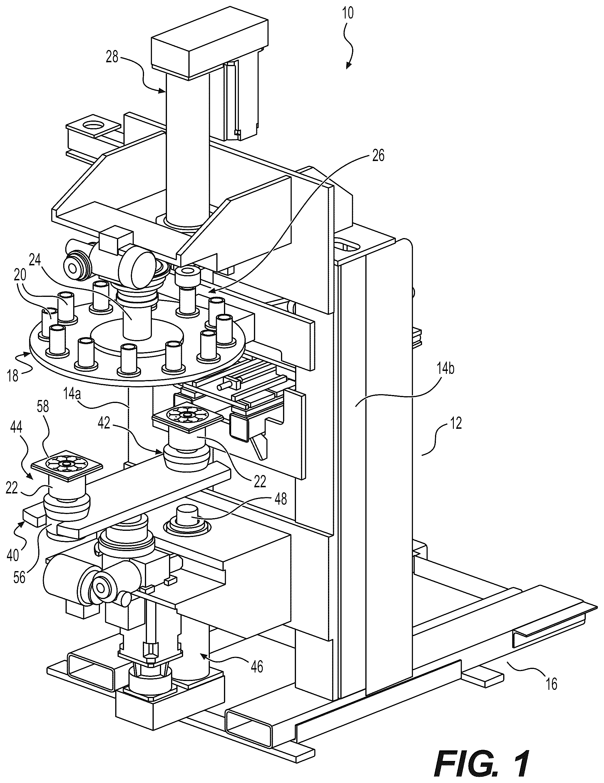 Patent US12564989 — Transfer molding system and methods — Figure 1
