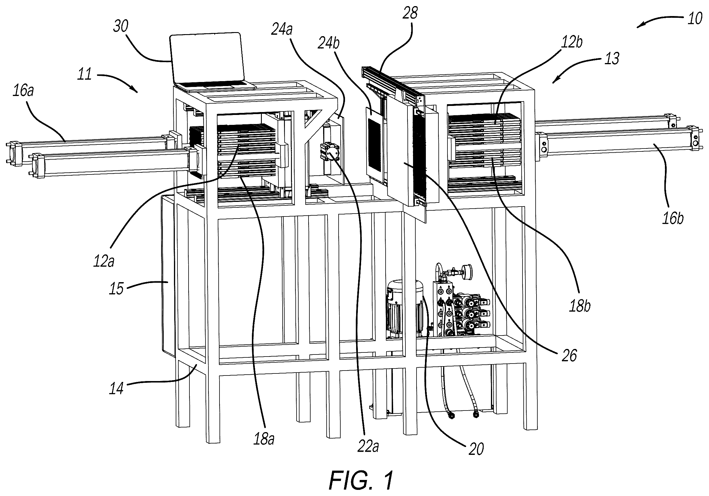 Patent US12564994 — Thermoforming process with a reformable mold — Figure 1
