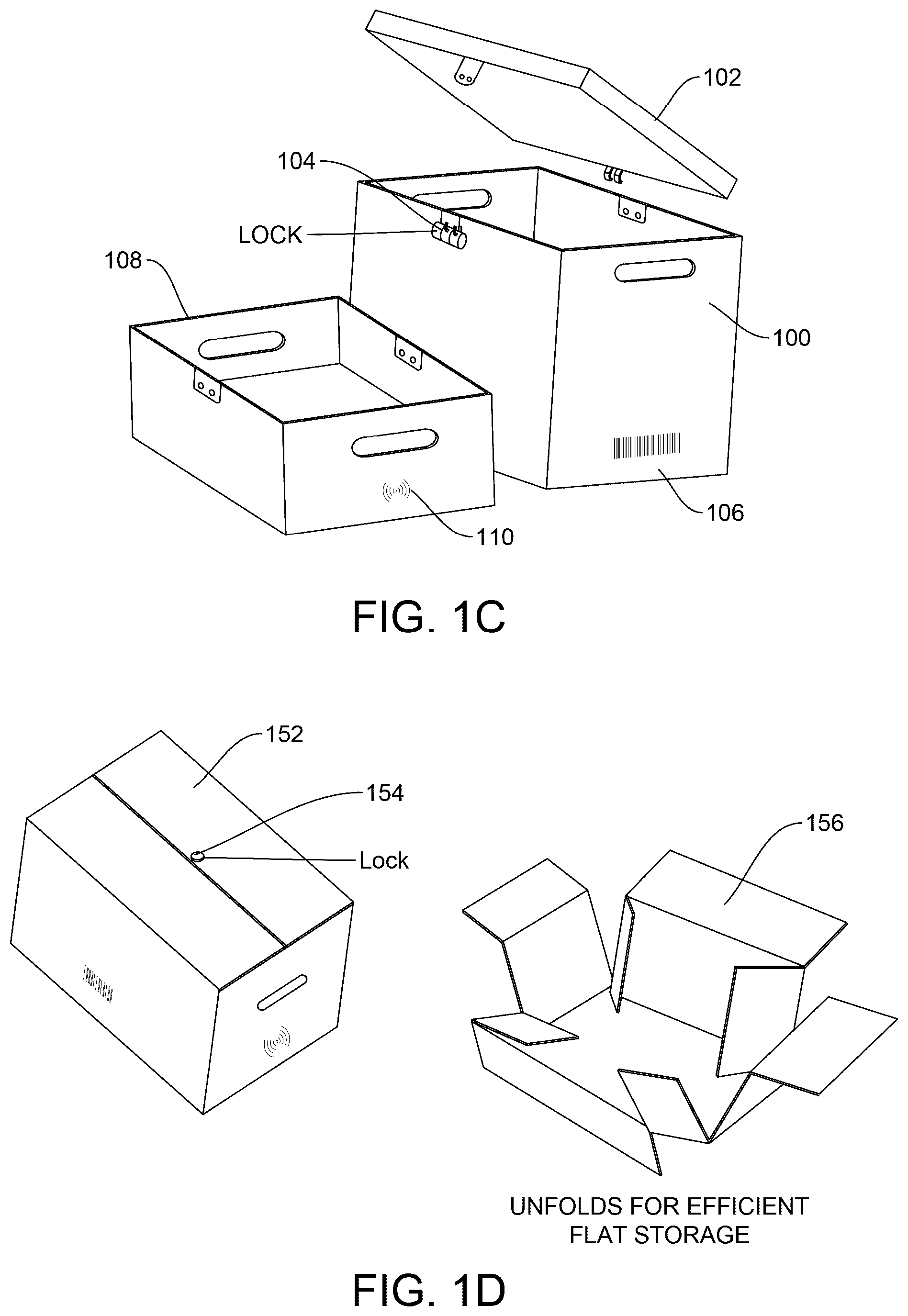 Patent US12567019 Figure 3 – Container device and delivery systems for using the same