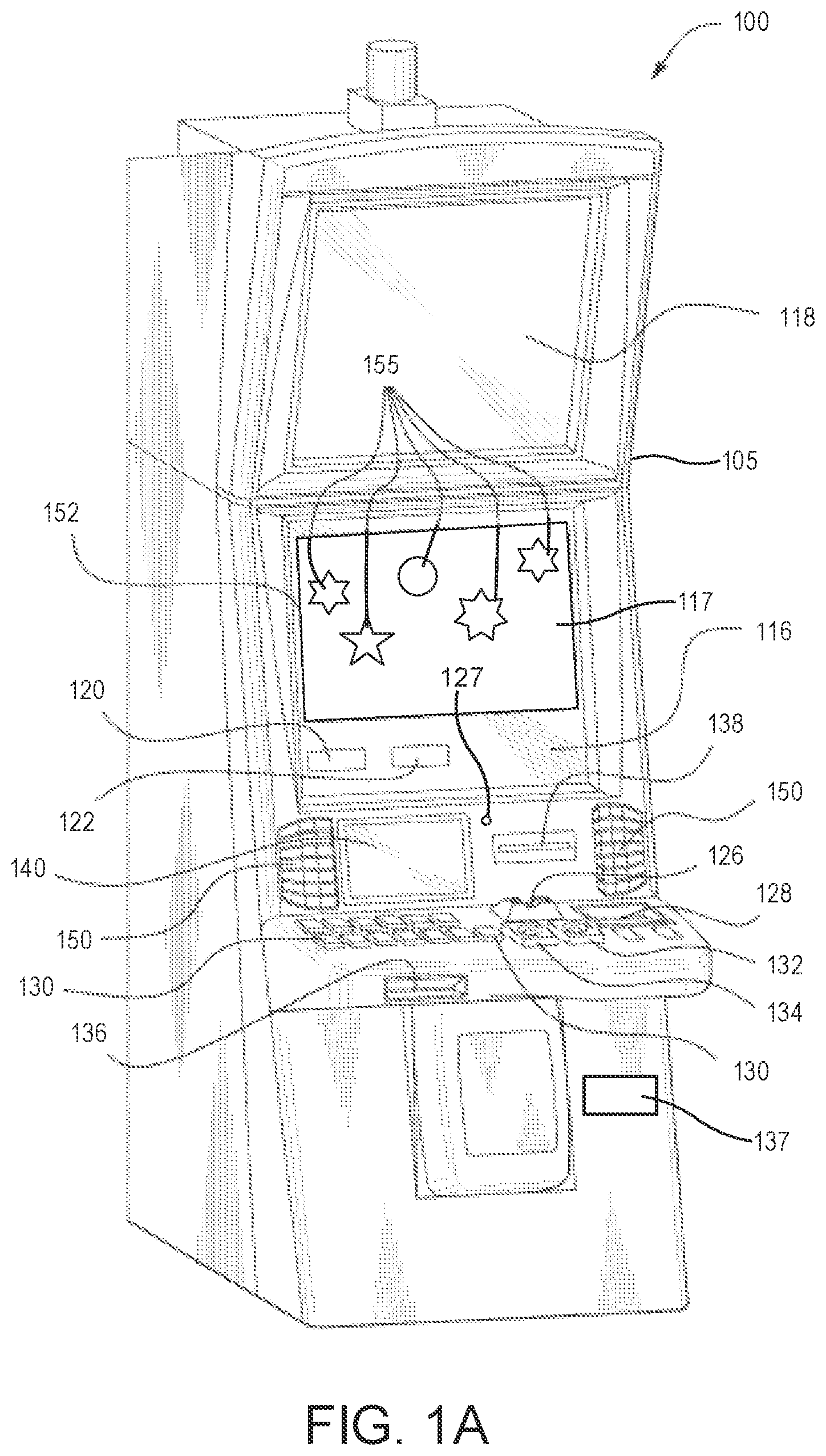 Patent US12567310 — Skill-based prize levels for bonus prize awards — Figure 1