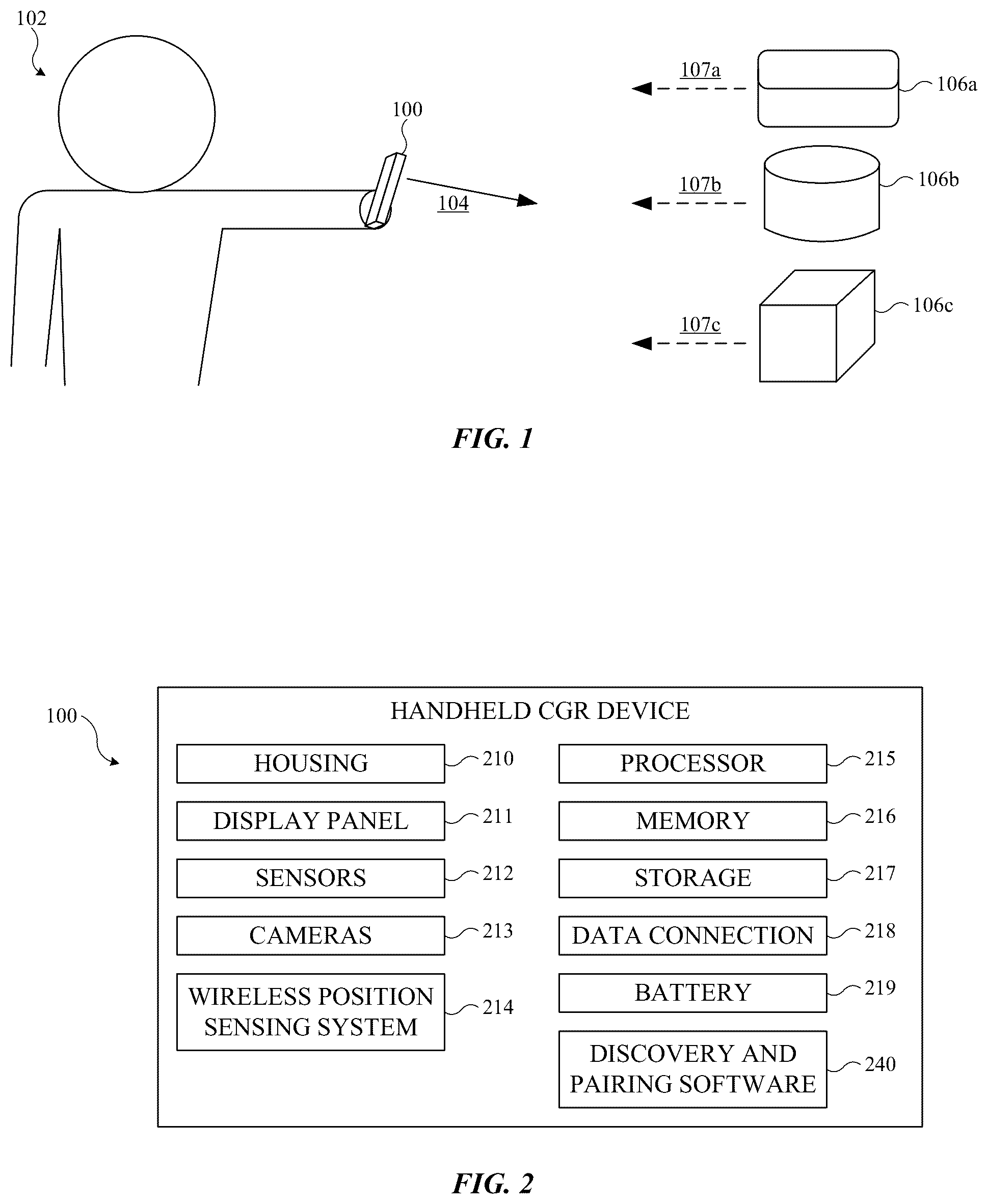 Patent US12567322 Figure 1 – Discovery of and connection to remote devices