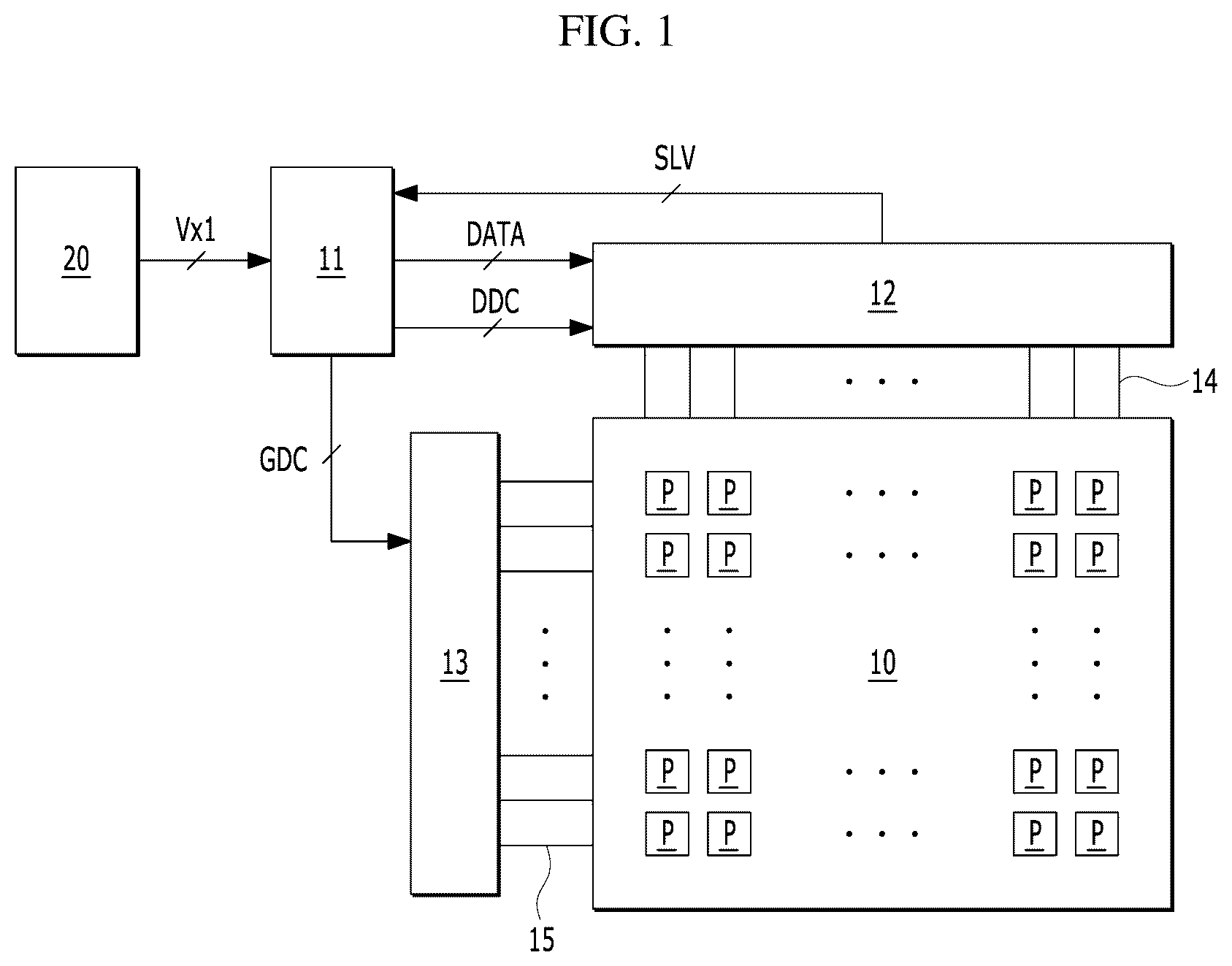 Patent US12567356 — Driving device and driving method of electroluminescence display apparatus — Figure 1