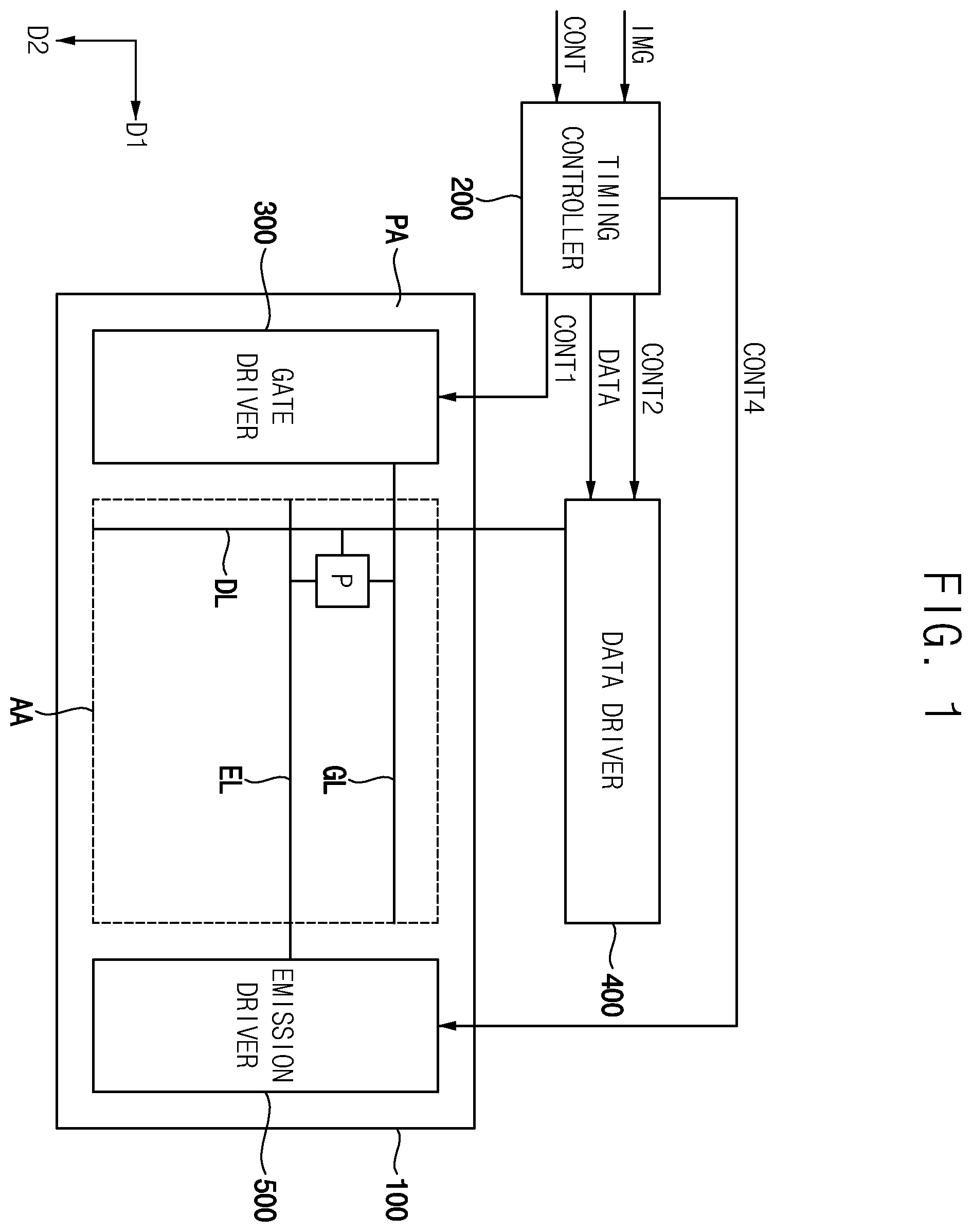 Patent US12567373 Figure 1 – Pixel circuit and display device including the same