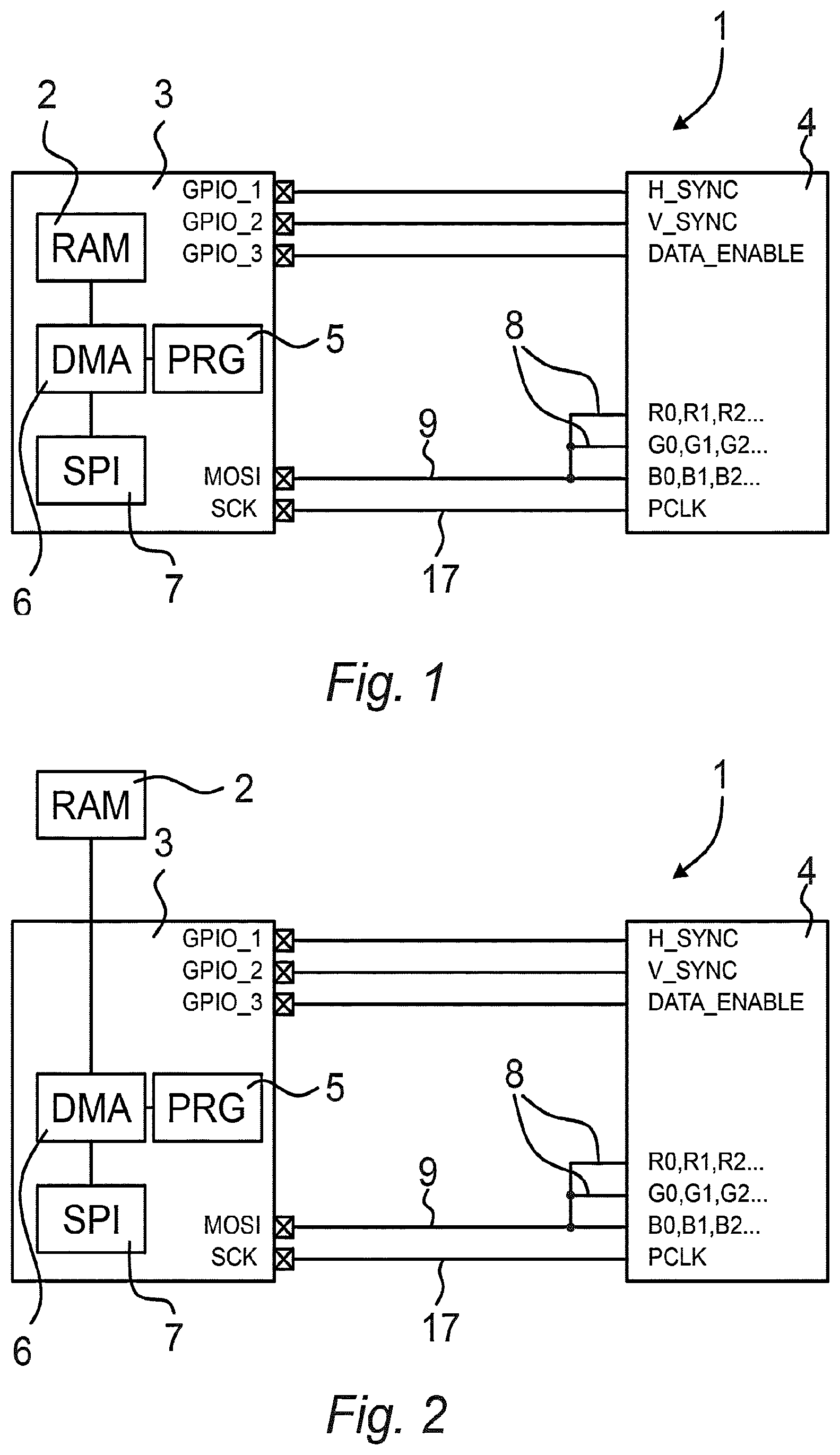 Patent US12567388 — Method for controlling active matrix displays, corresponding controller, and computer program product — Figure 1