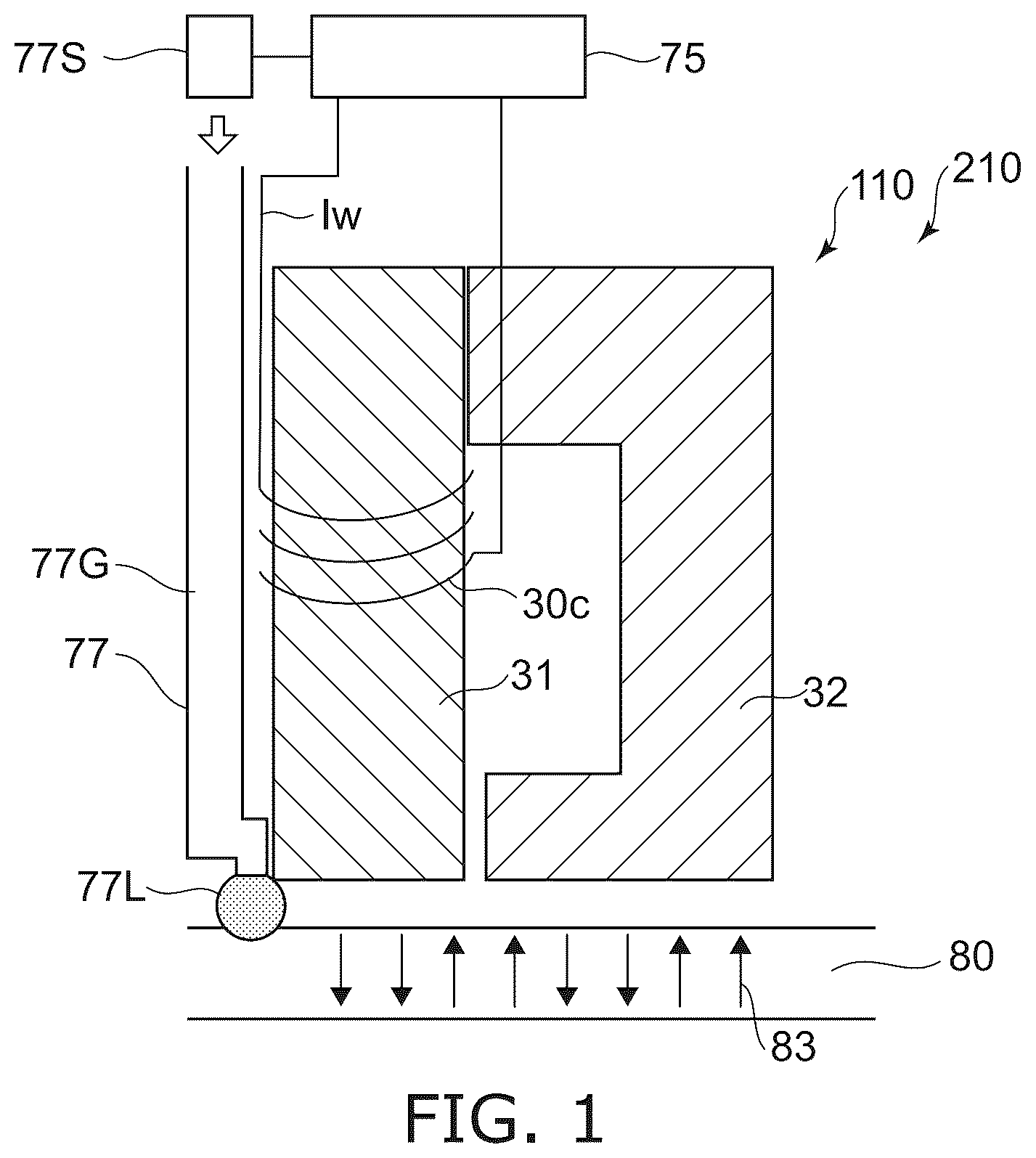 Patent US12567441 — Magnetic recording device and a method for manufacturing the same — Figure 1