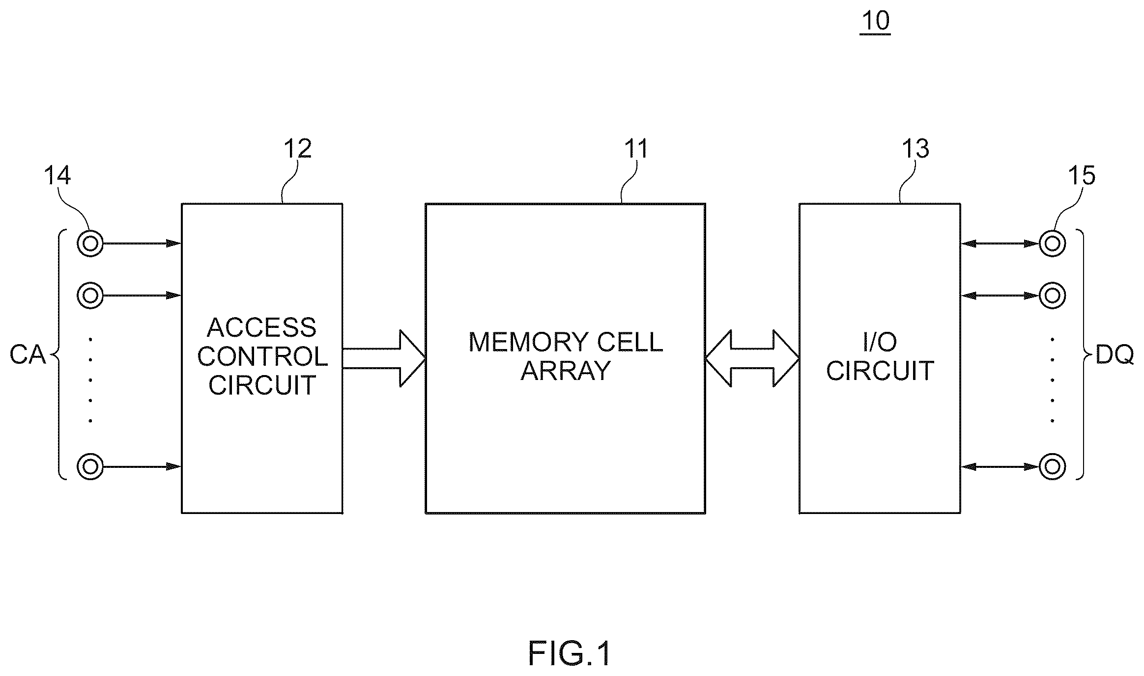 Patent US12567449 — Semiconductor device having output buffer — Figure 1