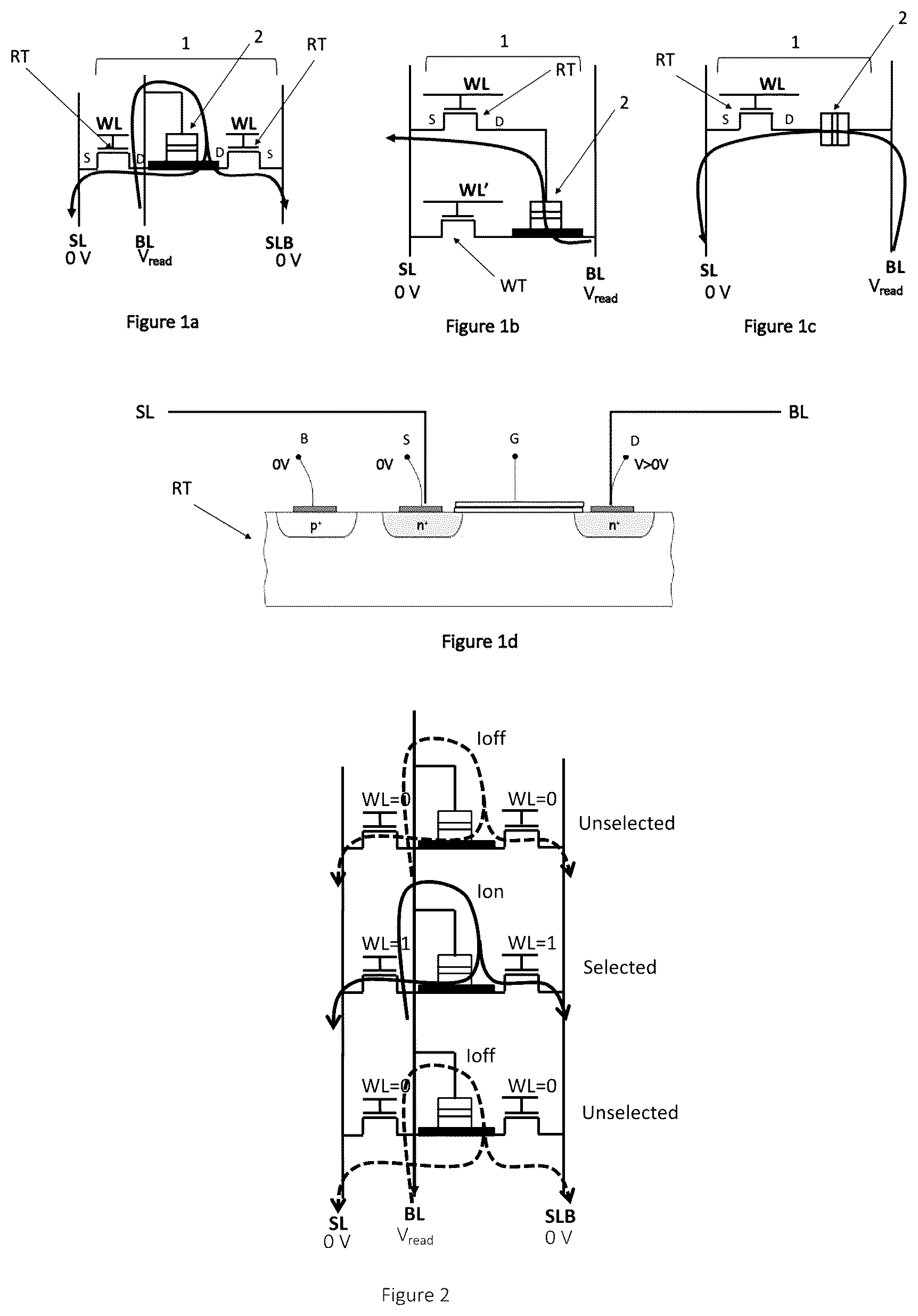 Patent US12567451 — Magneto resistive memory device — Figure 1