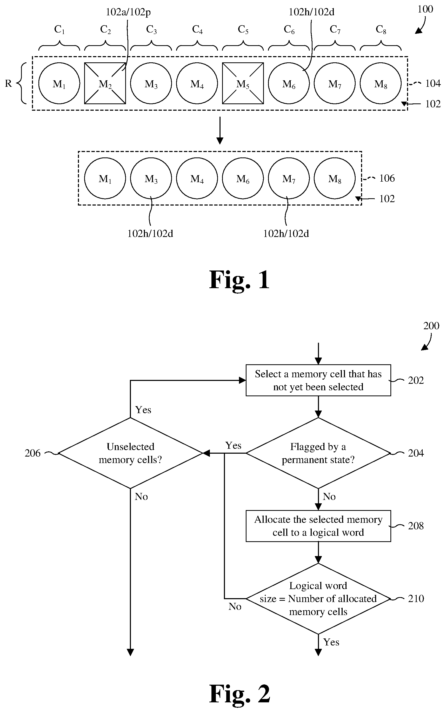 Patent US12567477 — Method for LUT-free memory repair — Figure 1