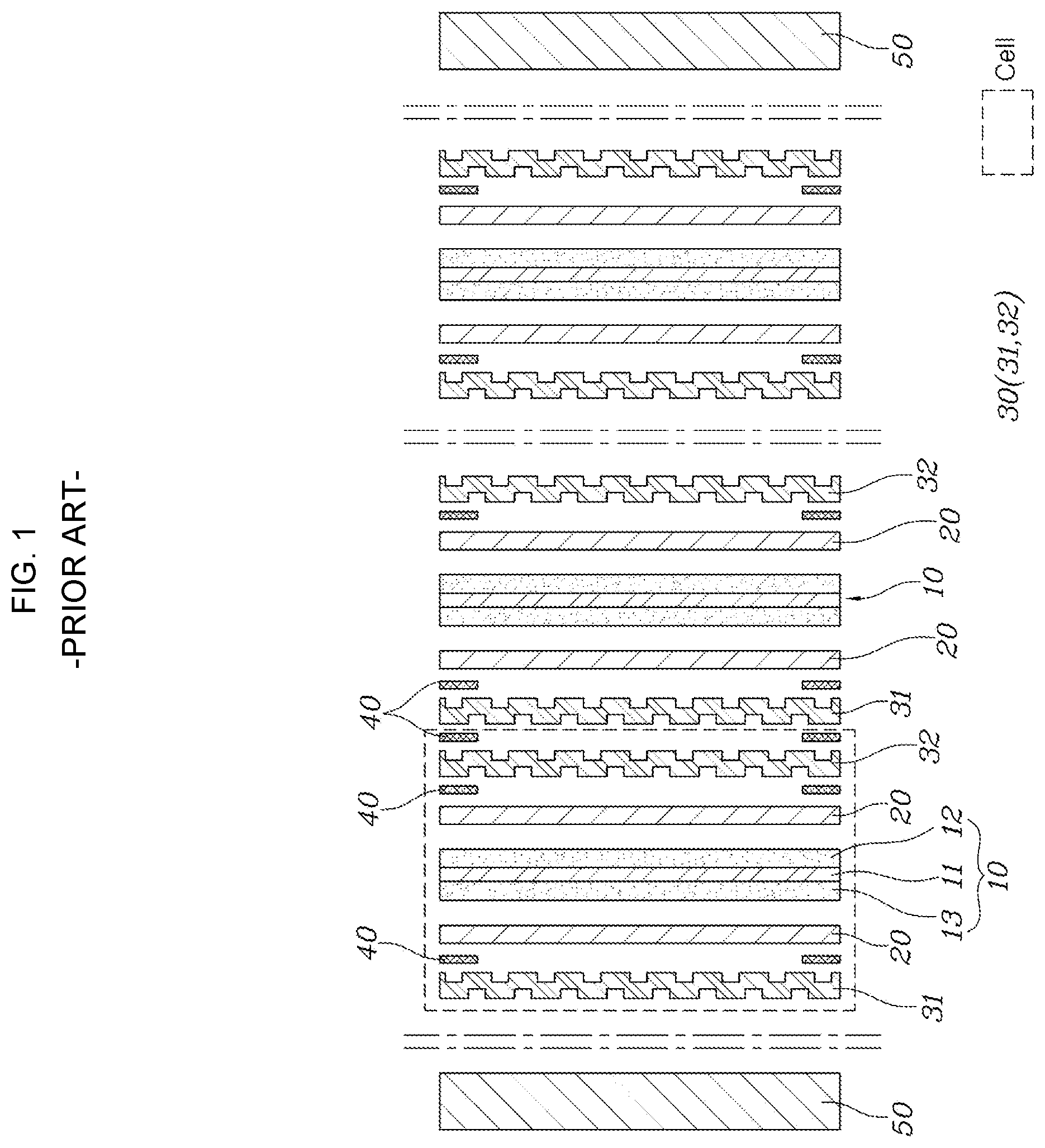 Patent US12567593 — Separator assembly for fuel cell and fuel cell stack including same — Figure 1