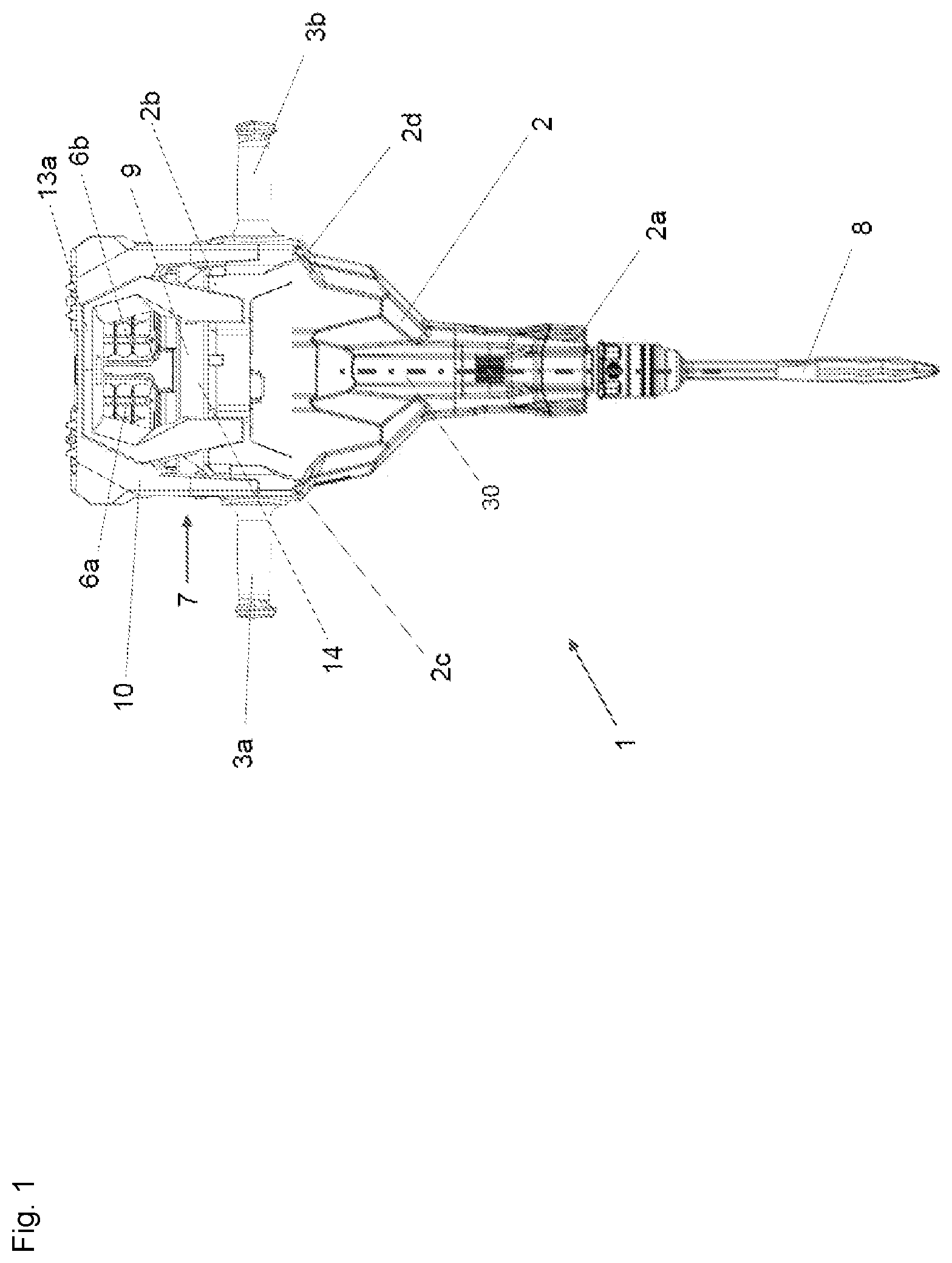 Patent US12567633 — Impact damping device for a rechargeable battery — Figure 1