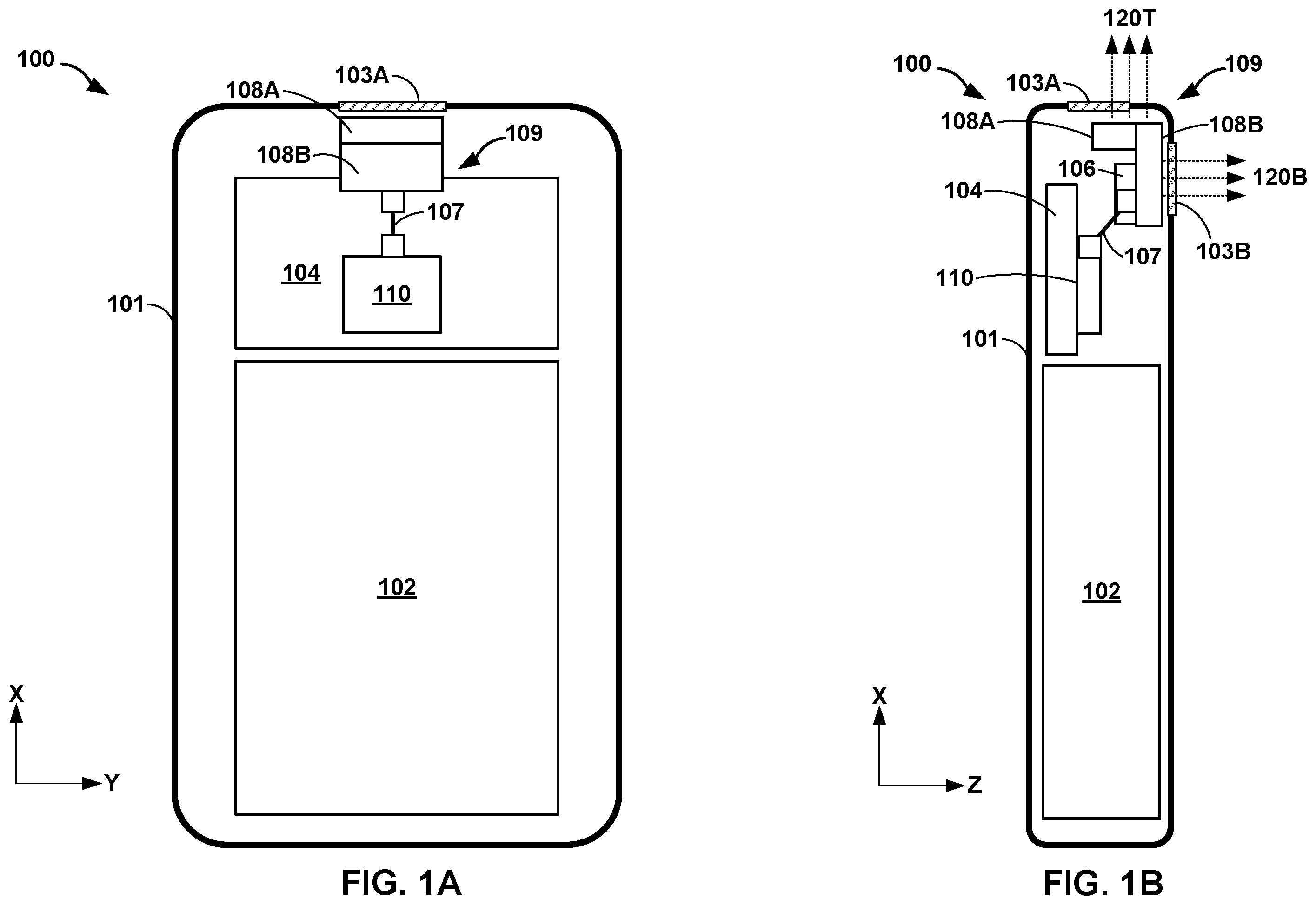 Patent US12567671 — Angled meshed patch antenna array — Figure 1