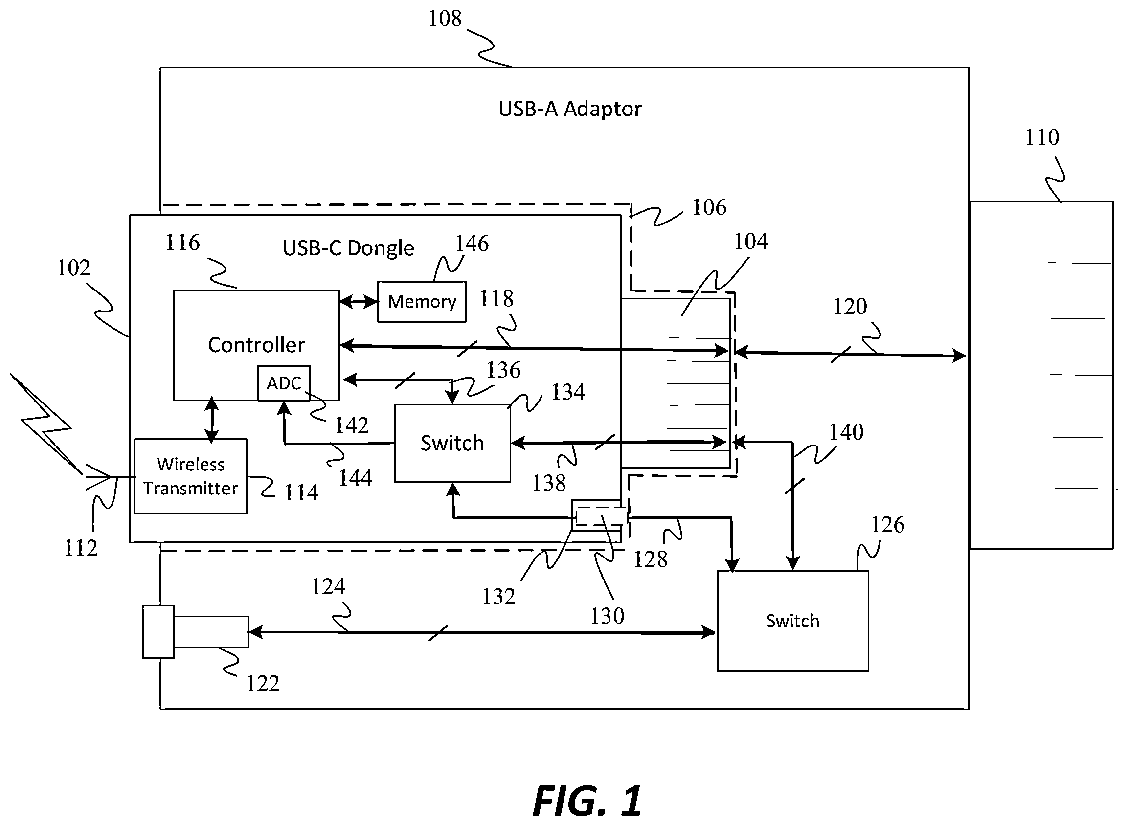 Patent US12567708 — Data communication method for plug-in device — Figure 1