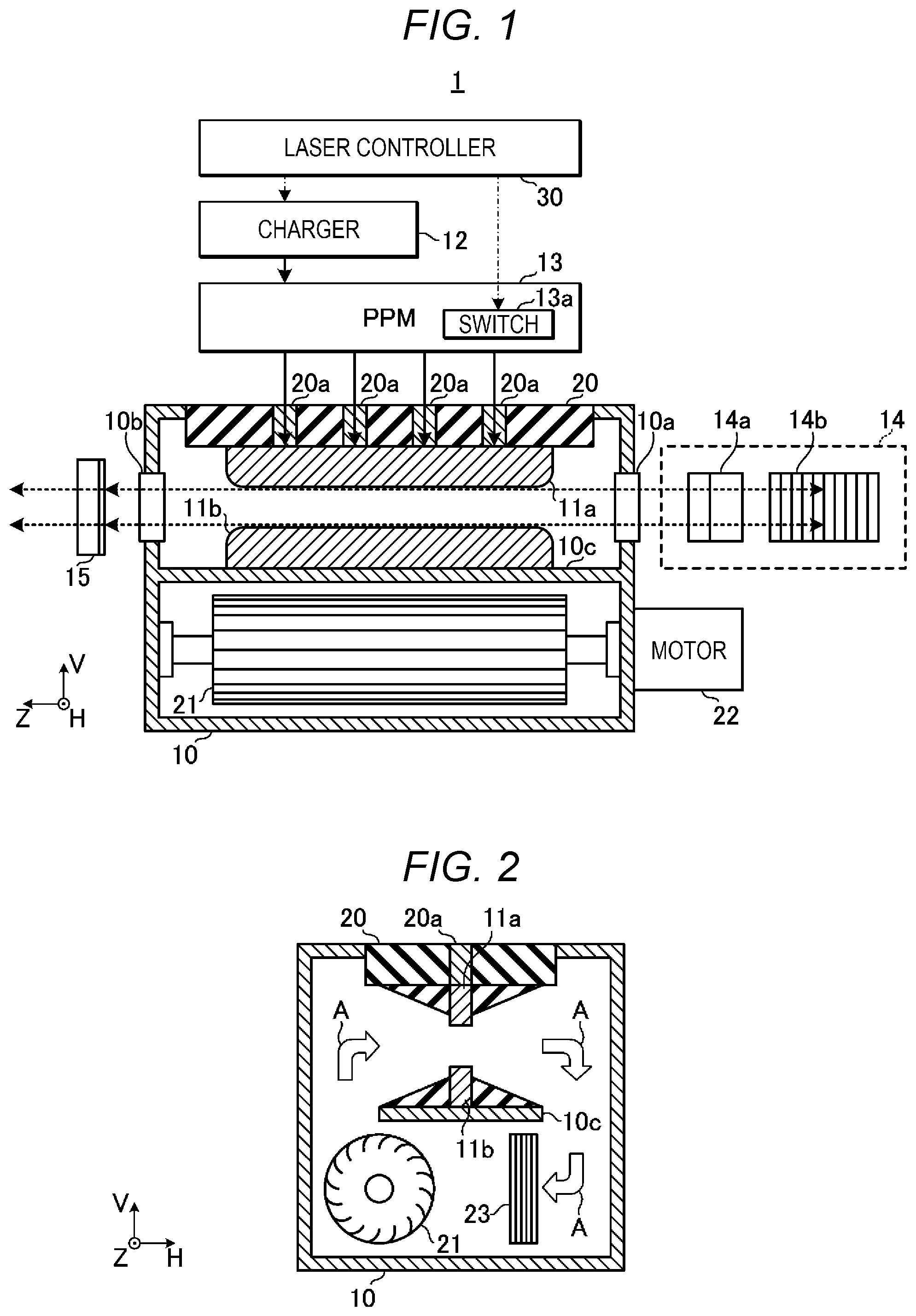 Patent US12567713 — Discharge electrode, method for manufacturing anode, and method for manufacturing electronic devices — Figure 1