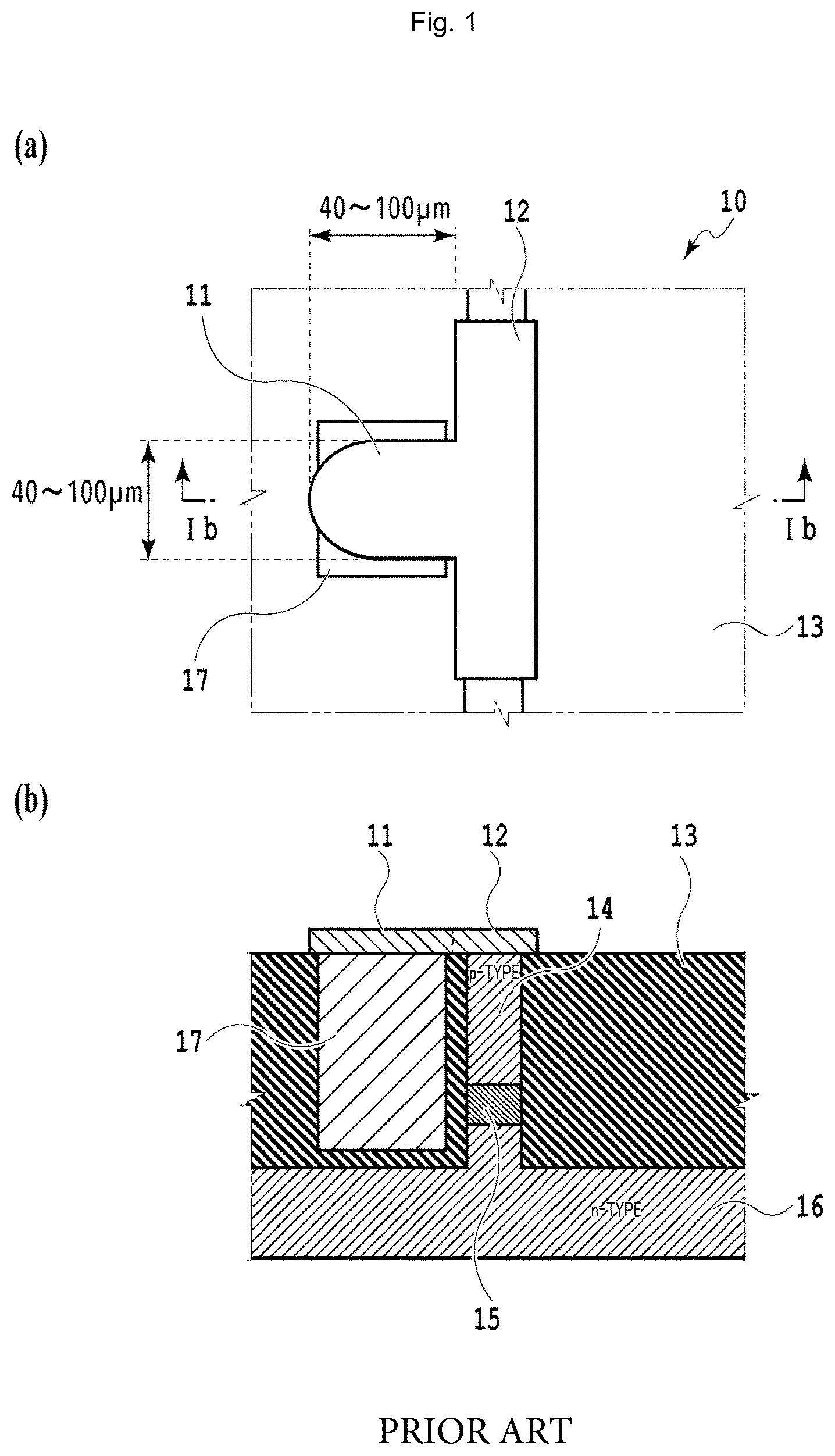Patent US12567719 — Optical semiconductor chip — Figure 1