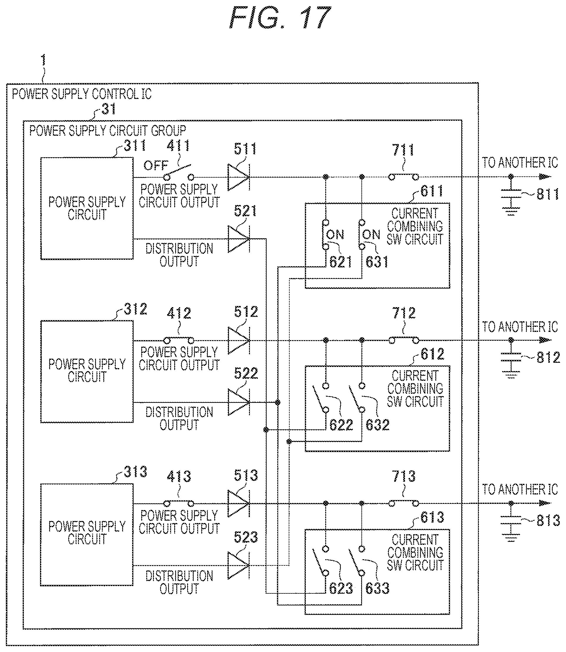 Patent US12567763 Figure 12 – Power supply control device
