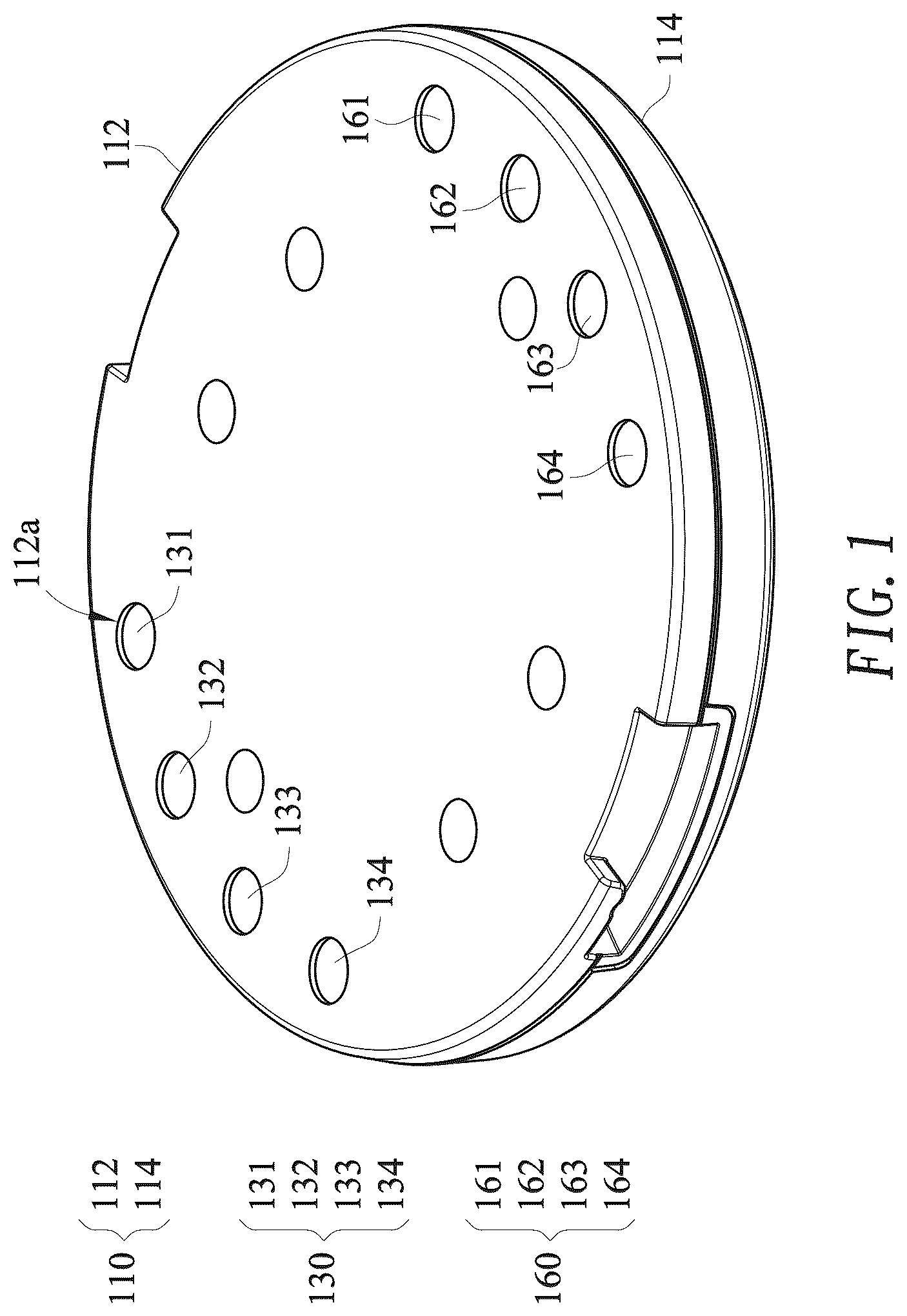 Patent US12567771 — Wireless charging receiver module and wireless power receiving device — Figure 1
