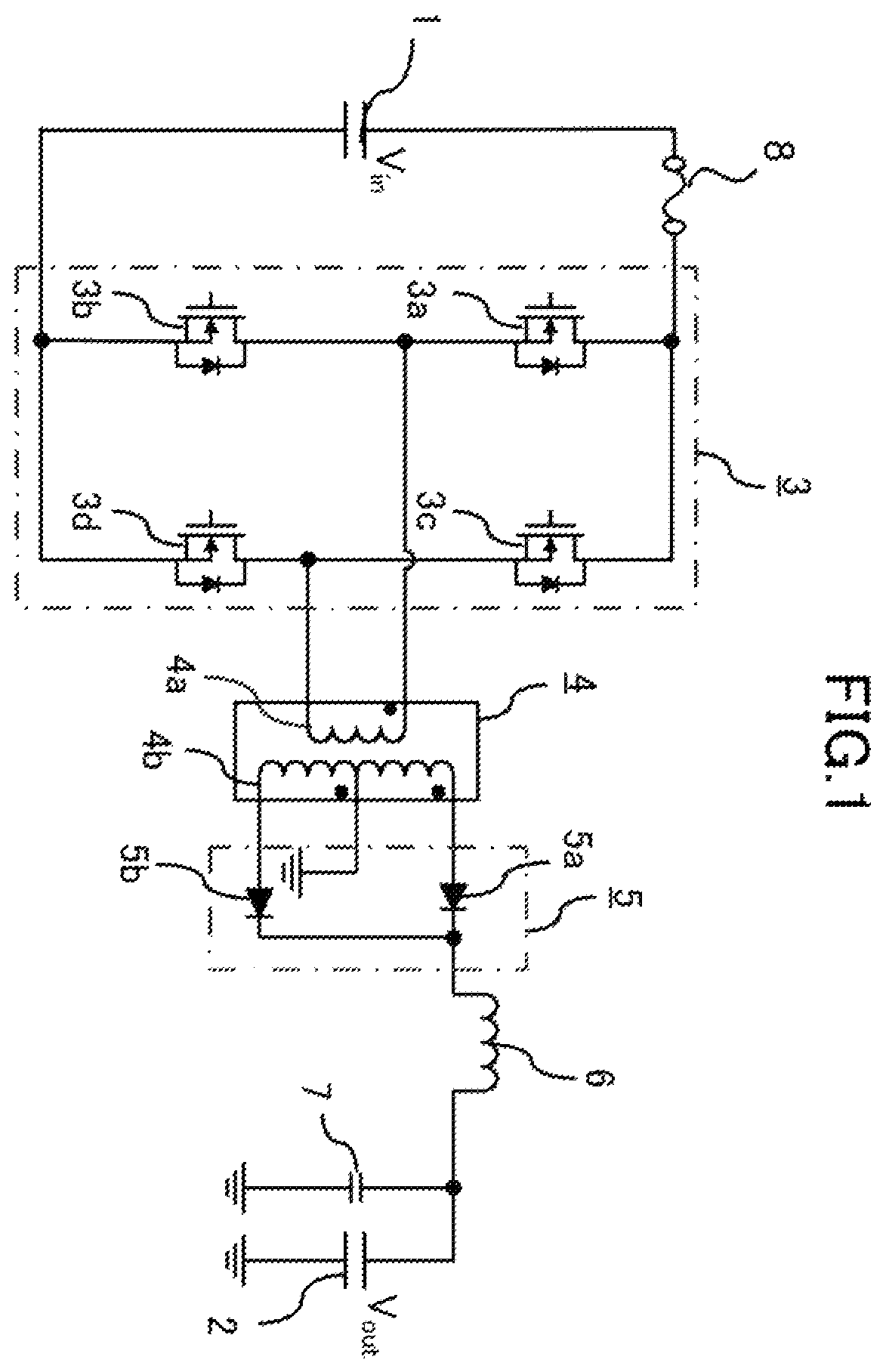 Patent US12567801 Figure 1 – Power conversion device having a fuse connected in series with a plate-like wiring member