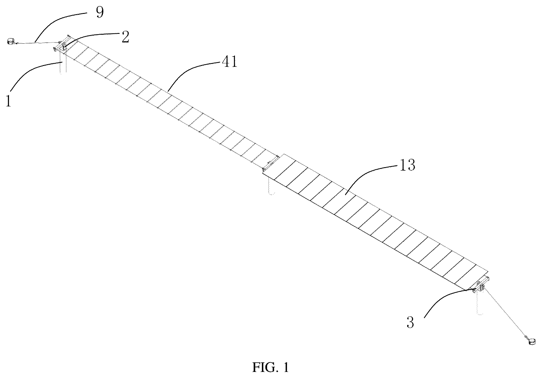 Patent US12567828 — Flexible tracking bracket — Figure 1