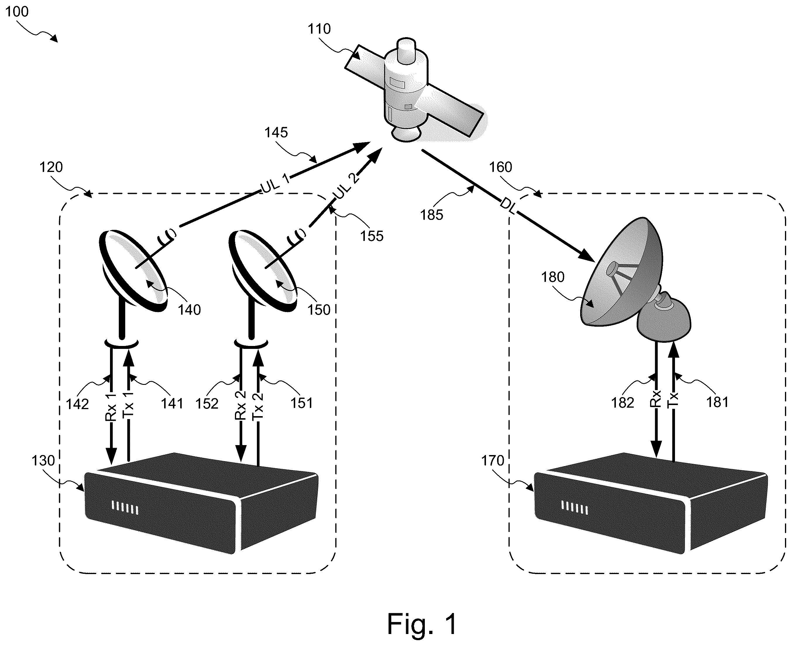 Patent US12567928 — Coherent transmission via multiple antennas — Figure 1
