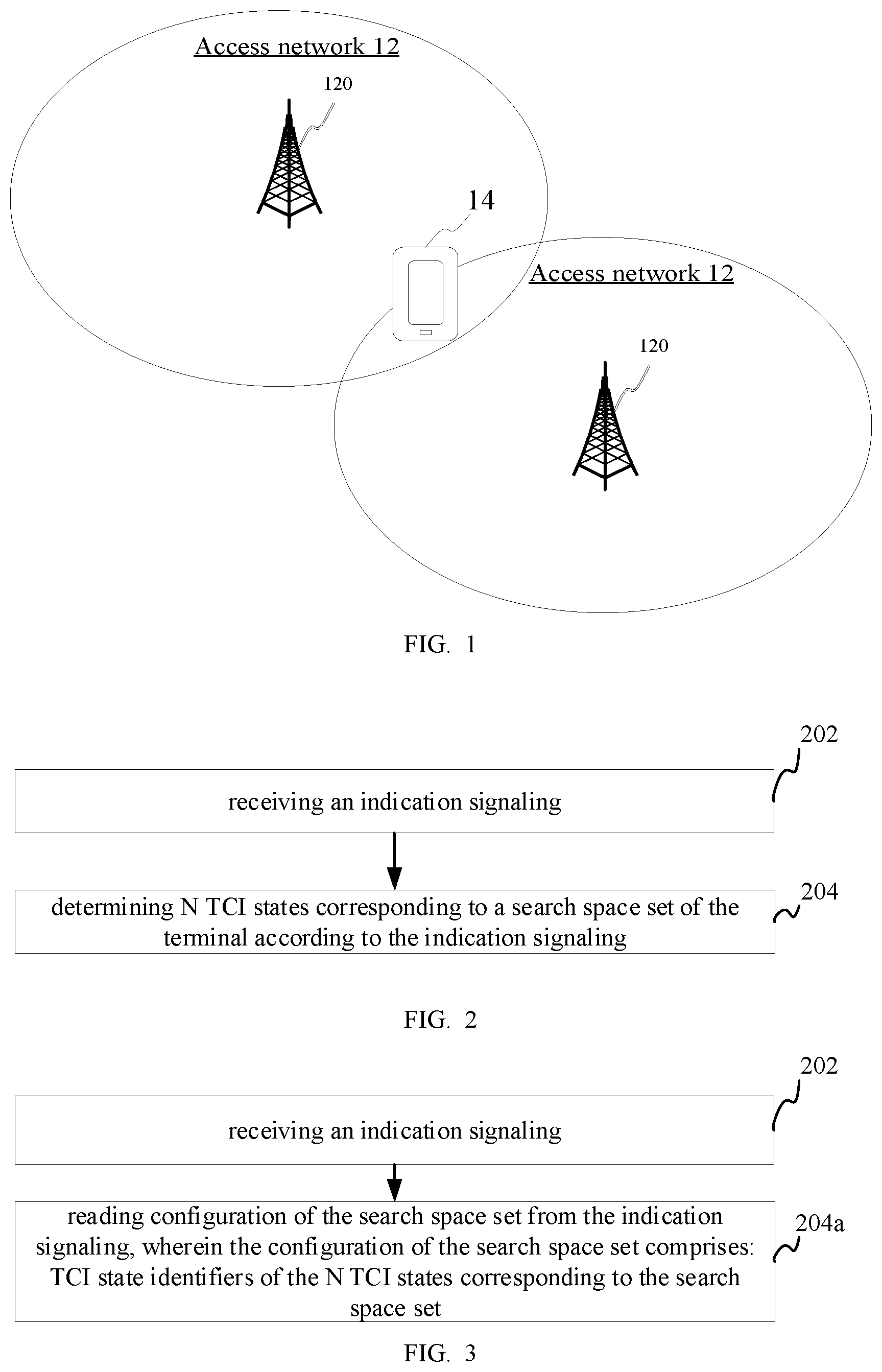 Patent US12567934 — TCI state determination method and apparatus — Figure 1