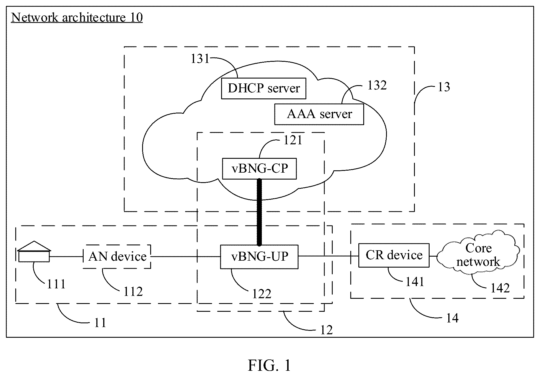Patent US12568063 Figure 1 – Packet processing method, apparatus, and system, and computer-readable storage medium