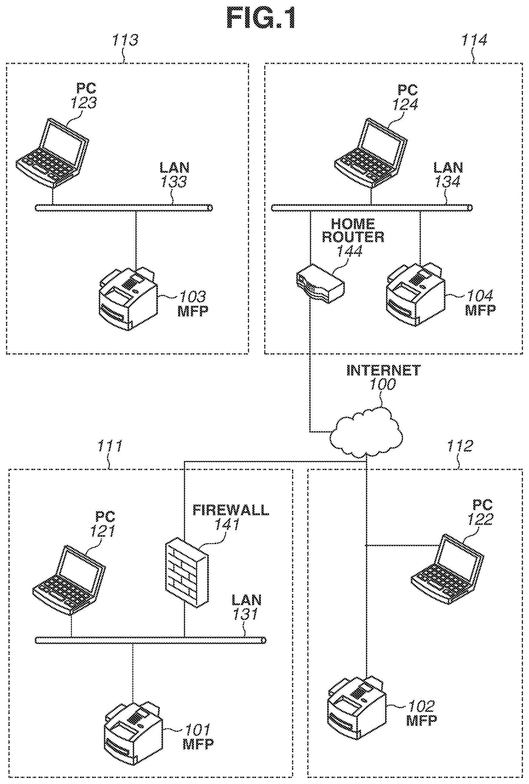 Patent US12568117 Figure 1 – Information processing apparatus, method for controlling the same, and storage medium