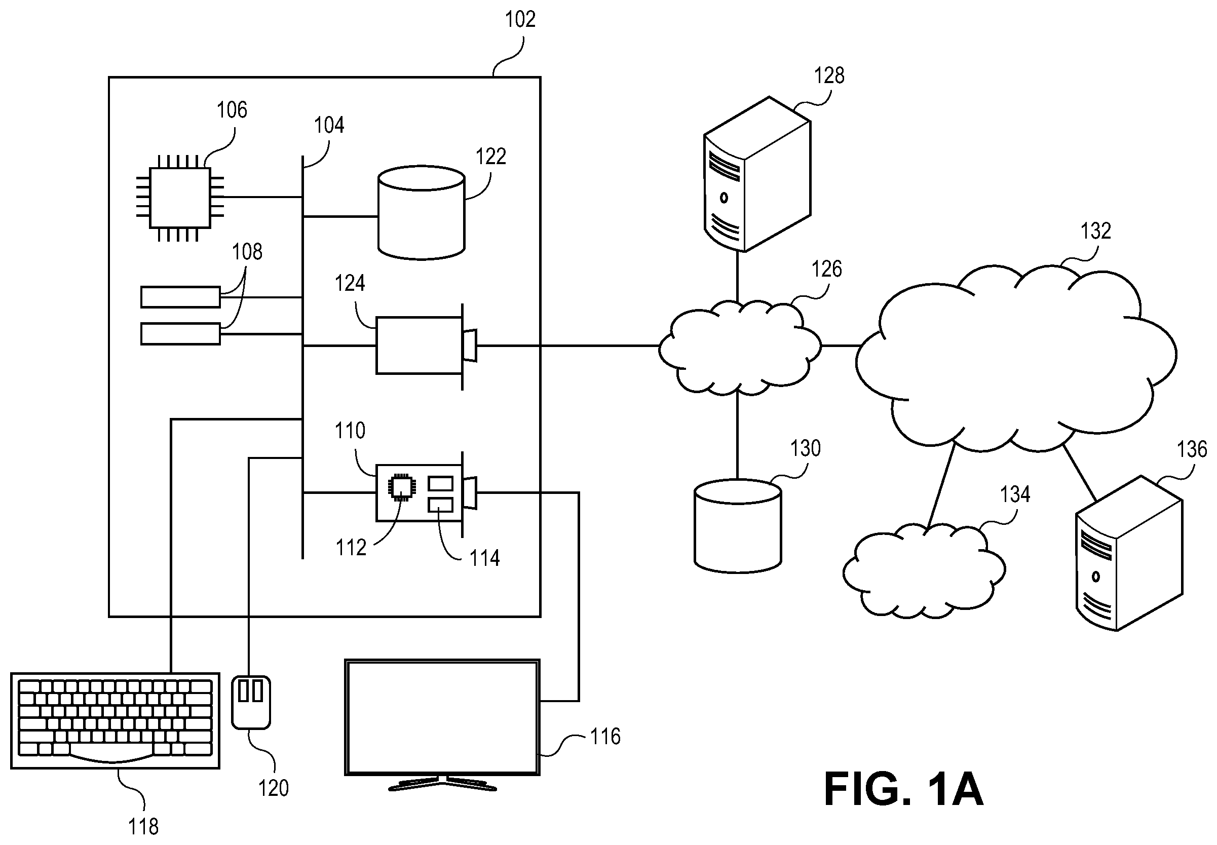 Patent US12568131 Figure 1 – Ambient, ad hoc, multimedia collaboration in a group-based communication system
