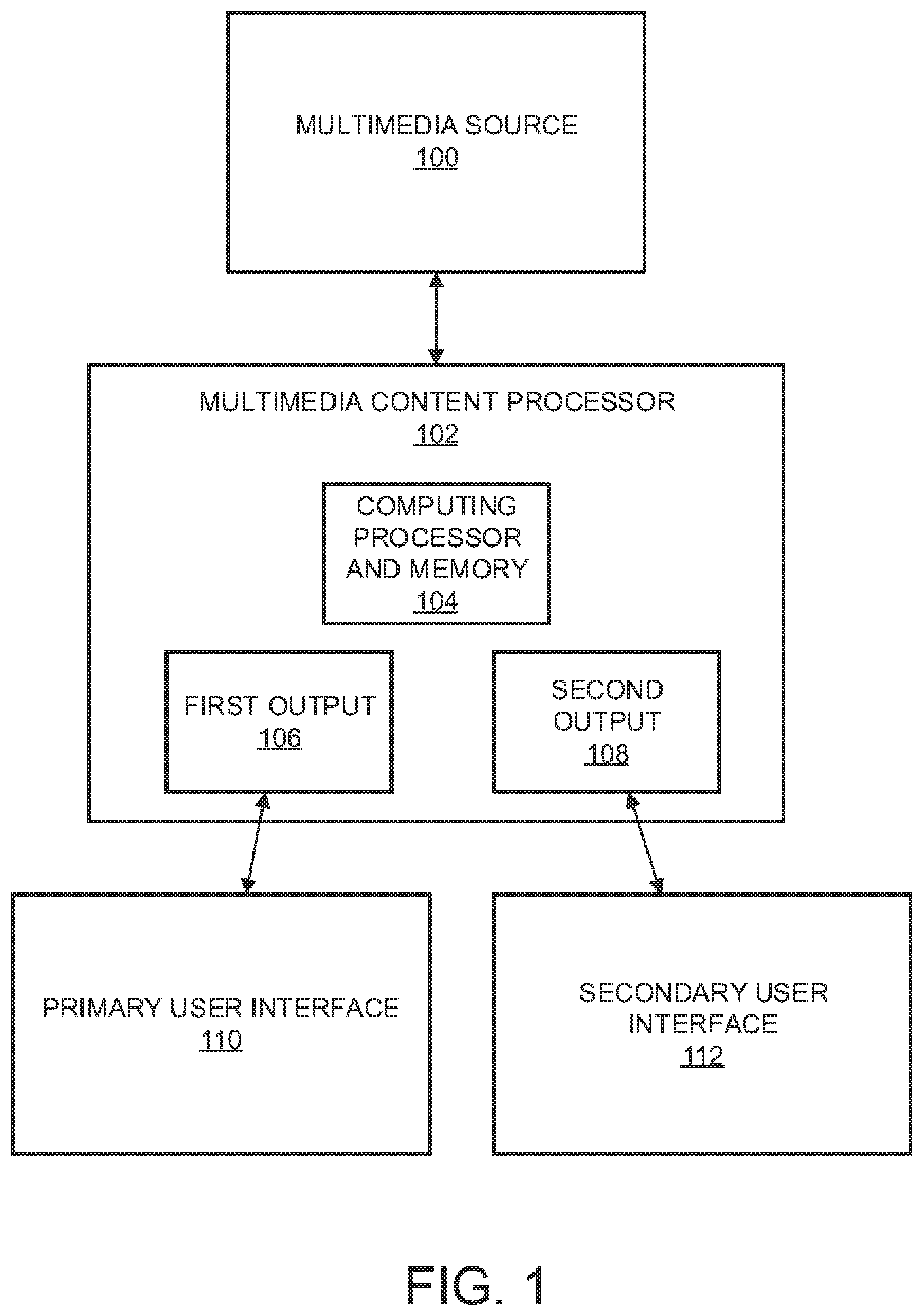 Patent US12568133 — Mobile device displaying real time sports statistics — Figure 1