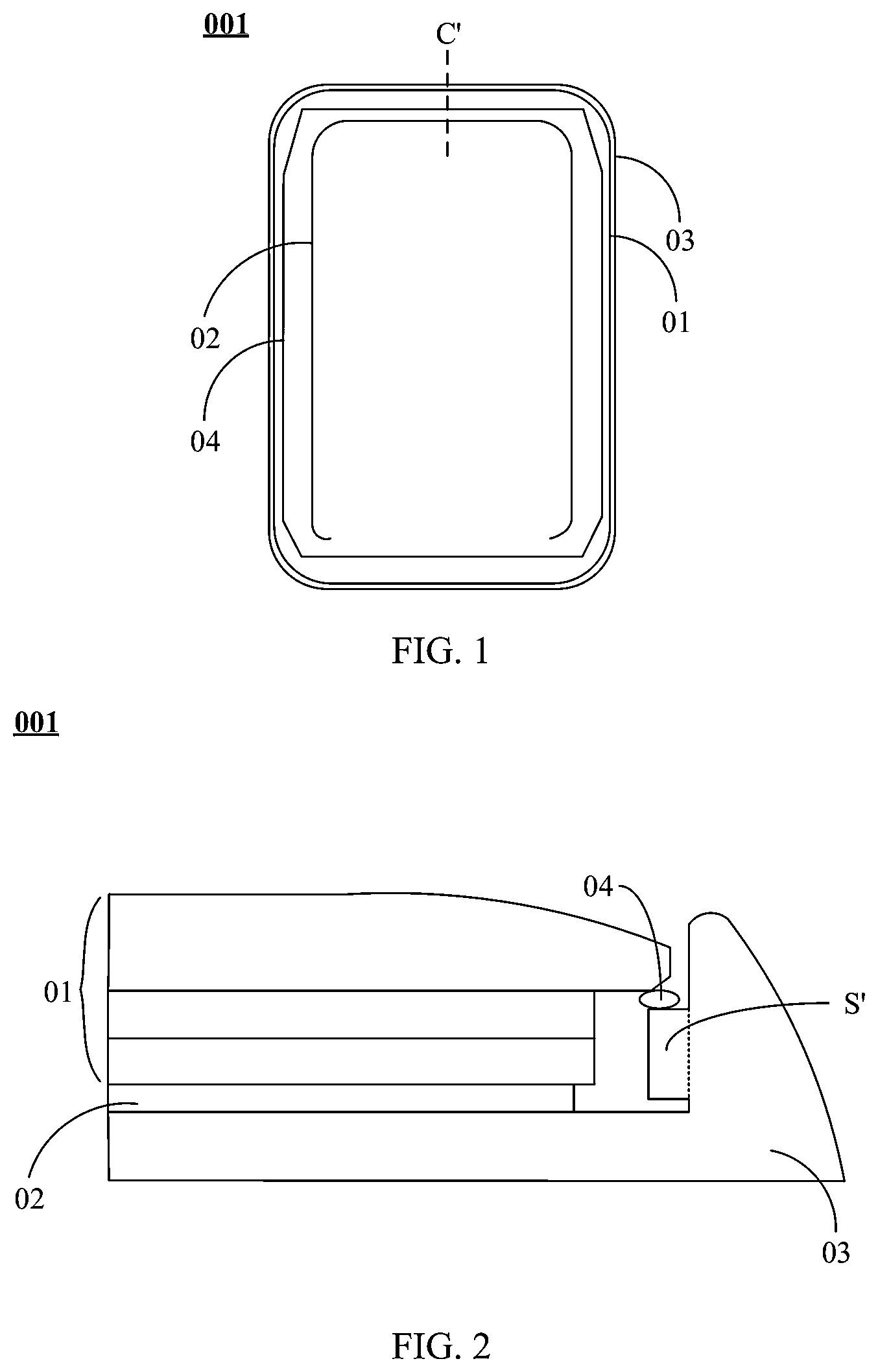 Patent US12568162 — OLED display apparatus, preparation method thereof, and display terminal — Figure 1
